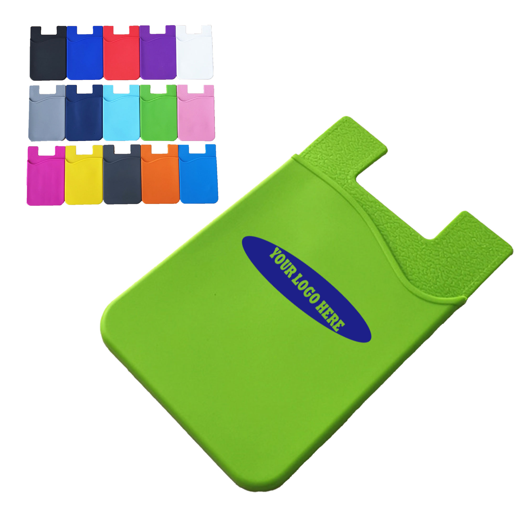 Silicone Phone Card Holder 2