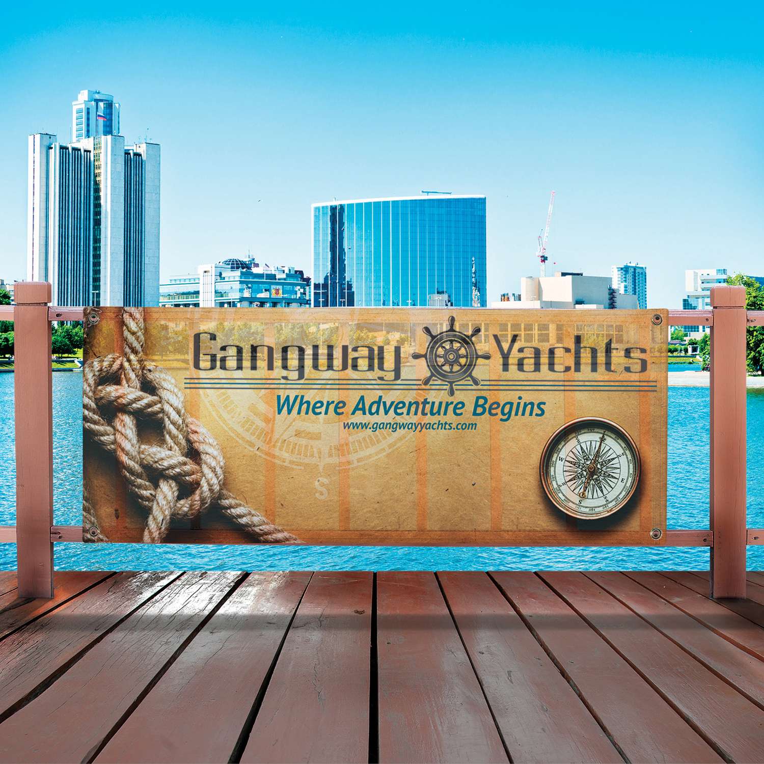 3' x 8' 9 oz. Mesh Vinyl Banner Single-Sided 13