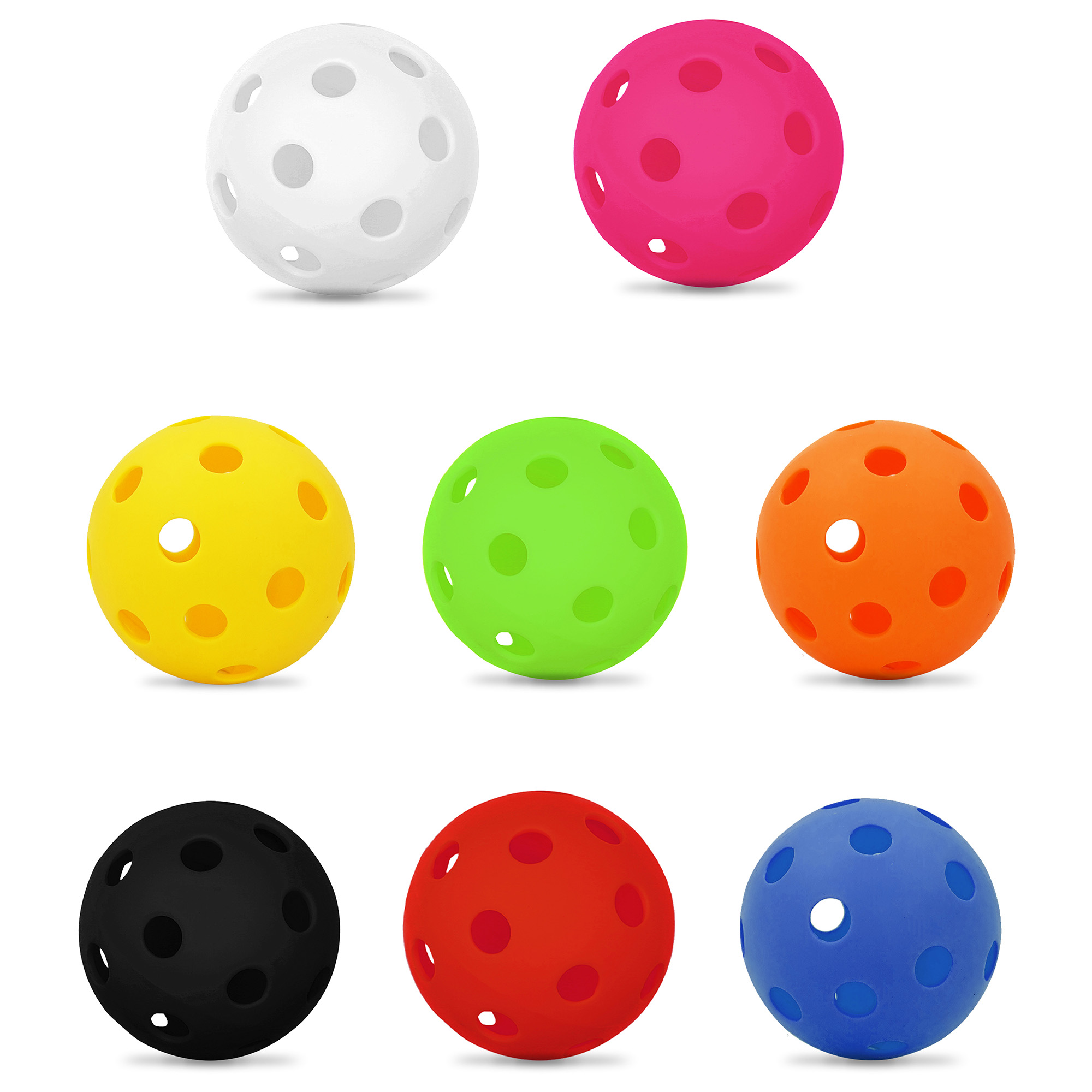 MOQ 50 High Elastic PE Pickleball Golf Hole Ball 4