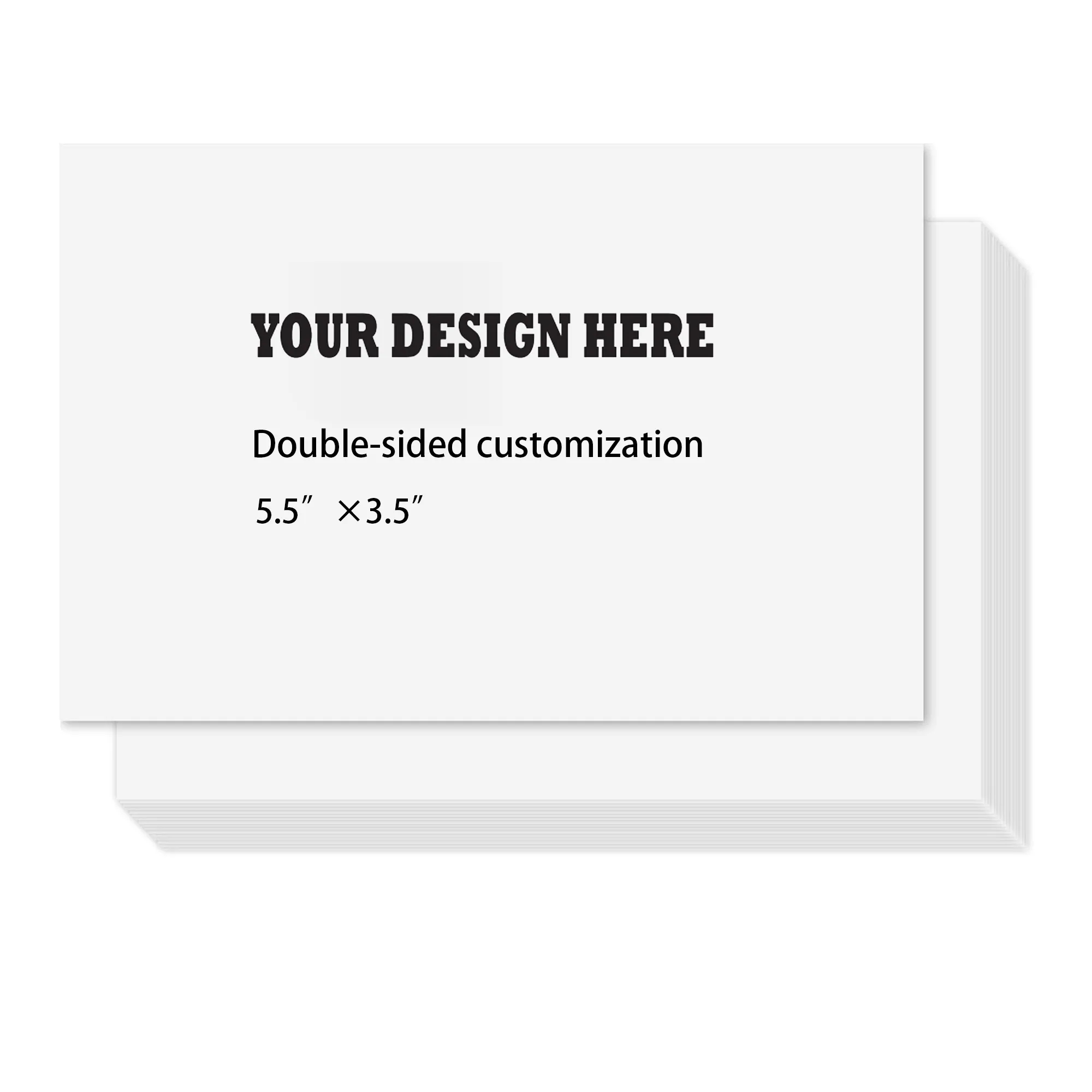 Customization 350Gsm Double Sided Full Color Postcard Paper