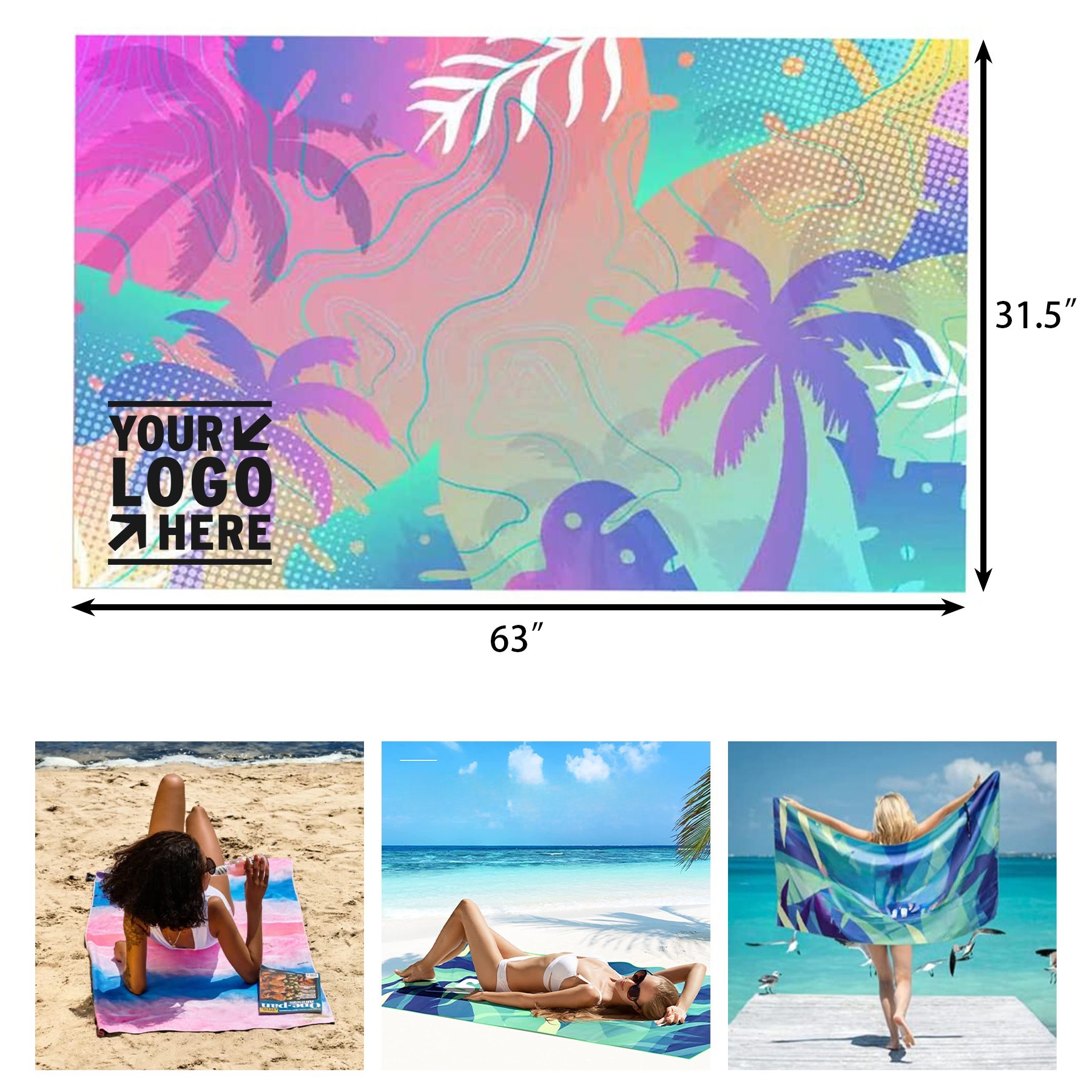 Portable Beach Towel