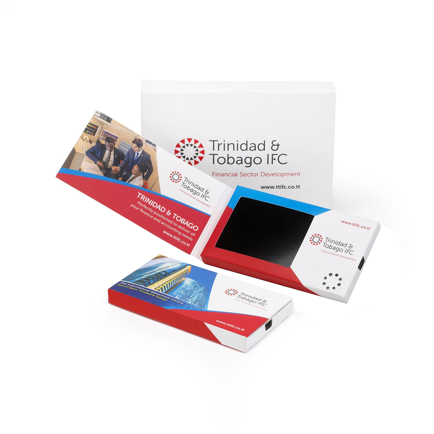 2.4" LCD Screen Business Customized Video Brochures