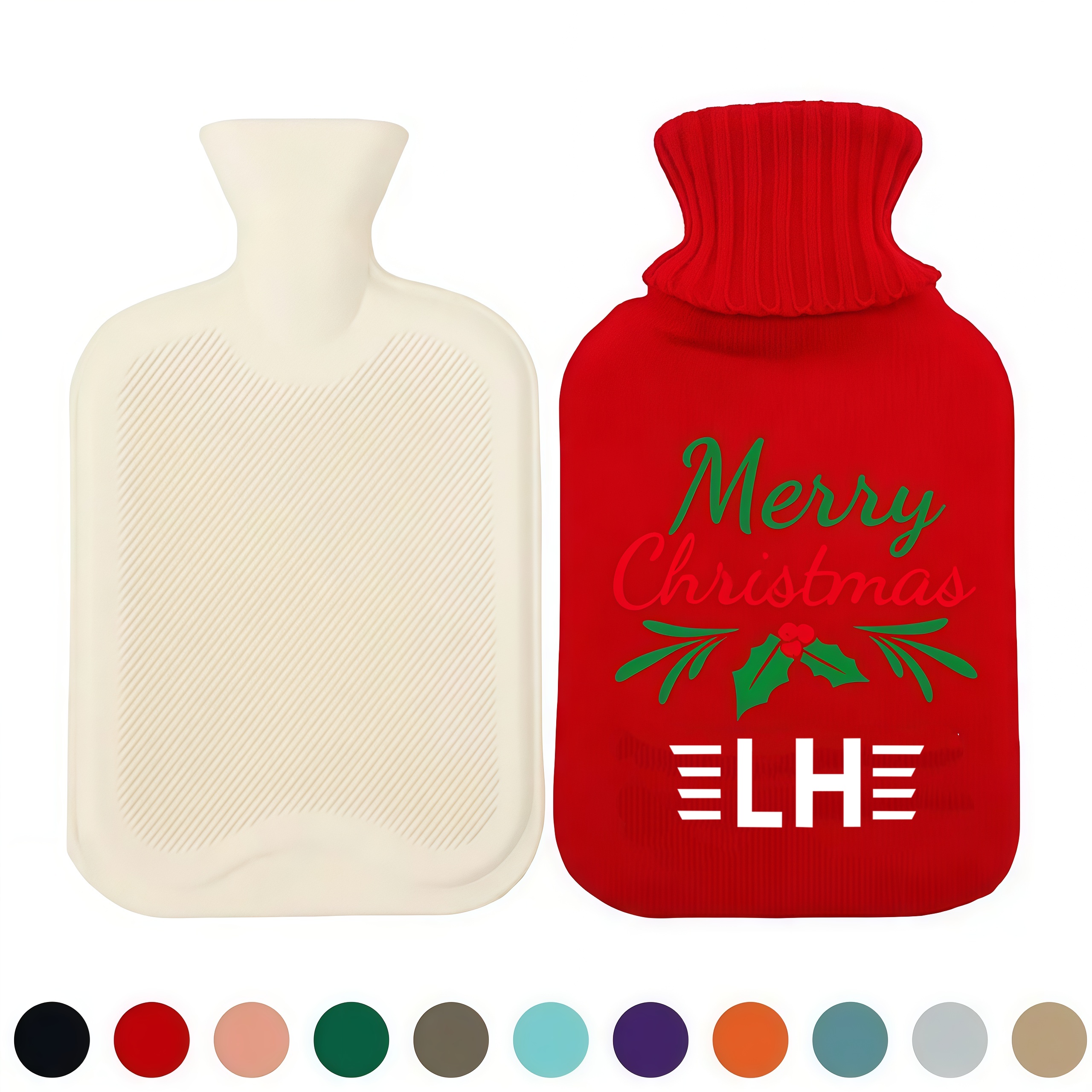 Warm Compress Hand Warmer Hot Water Bag Bottle With Cover