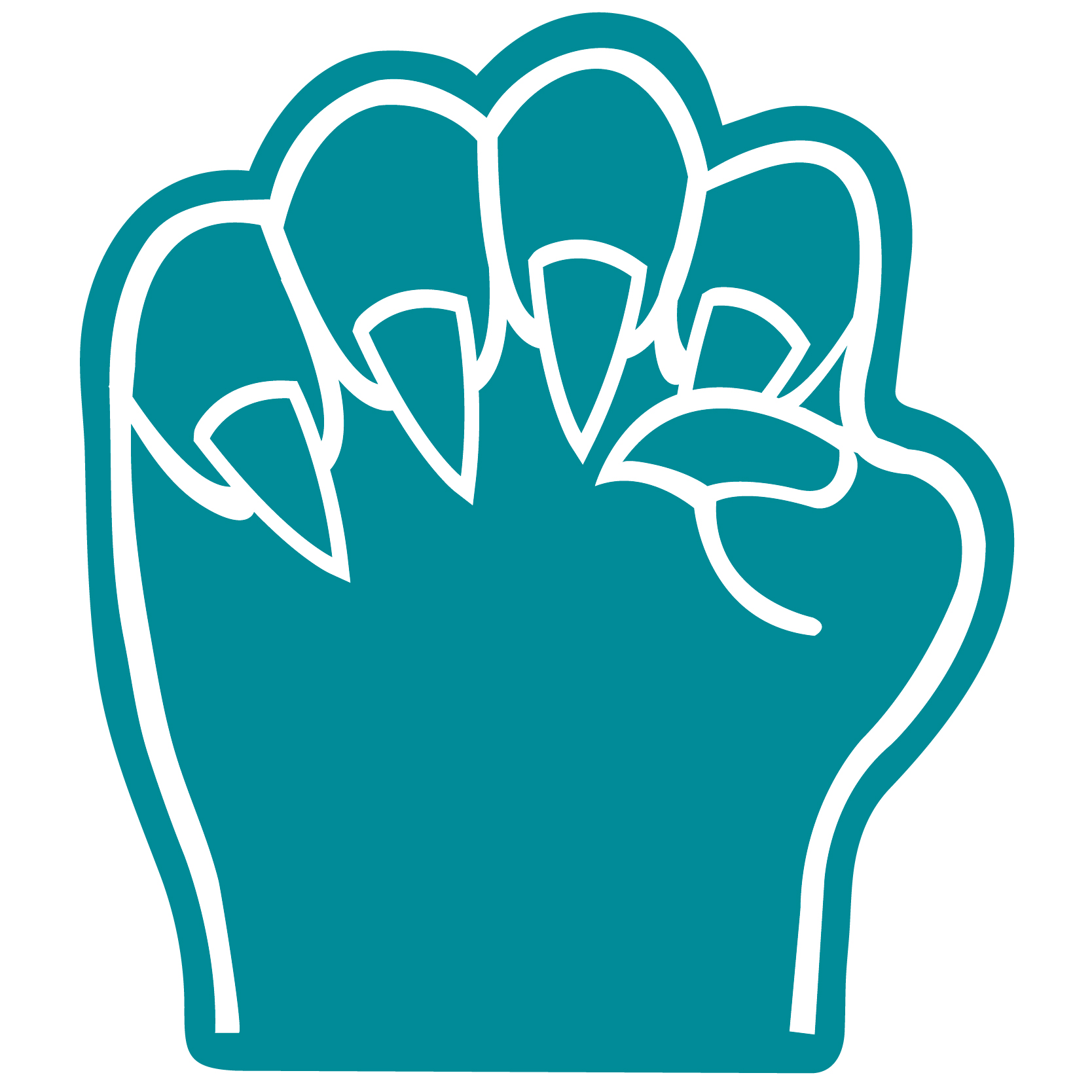 Large Claw Mitt 75