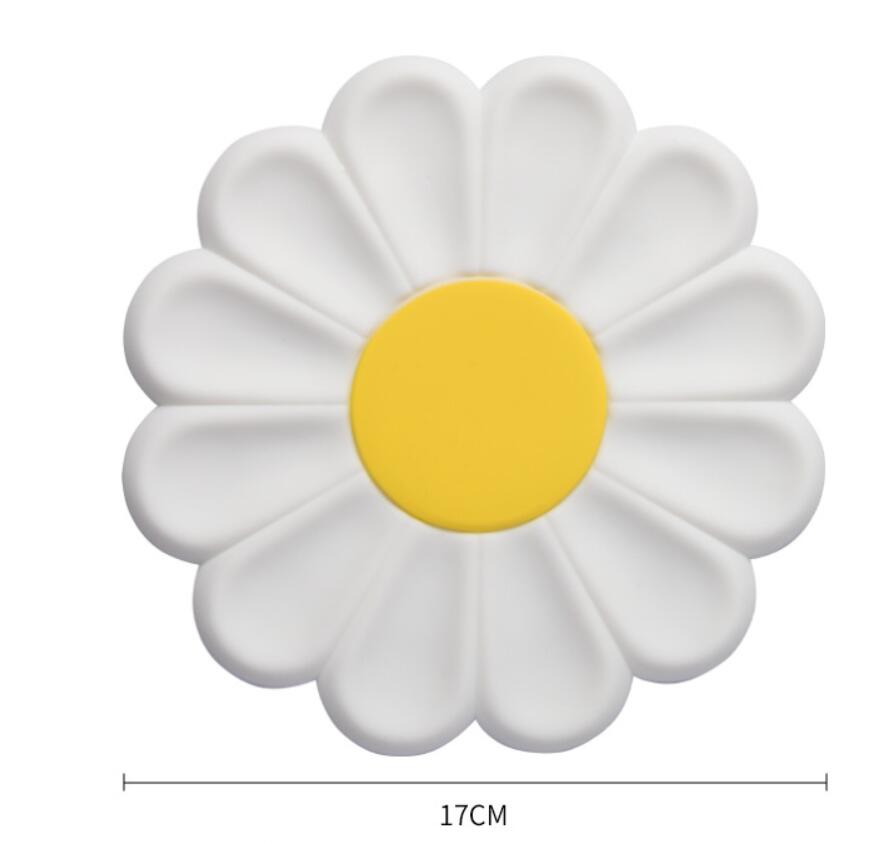 Flower Shape Silicone Coaster 4