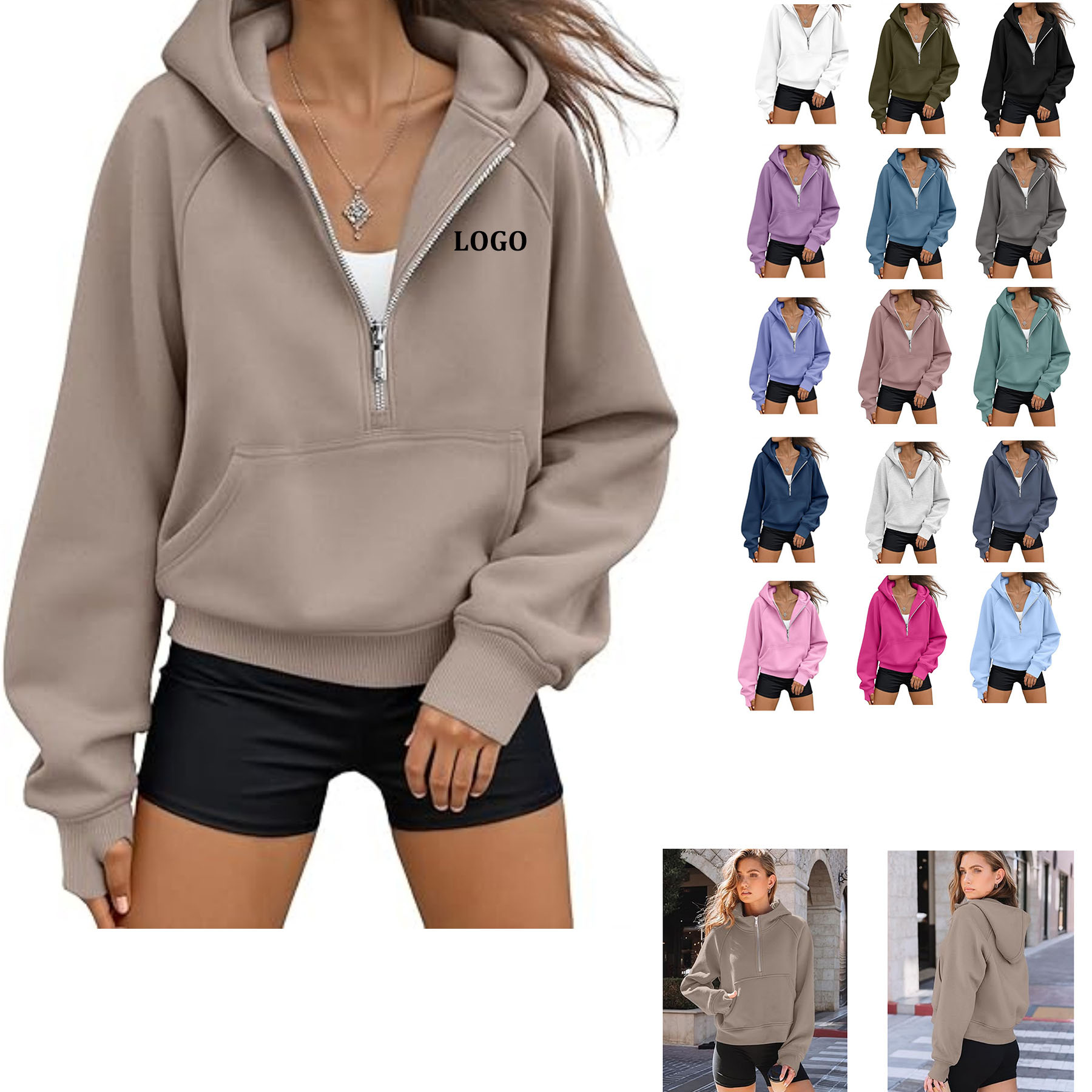 Womens Fleece Hoodie 39