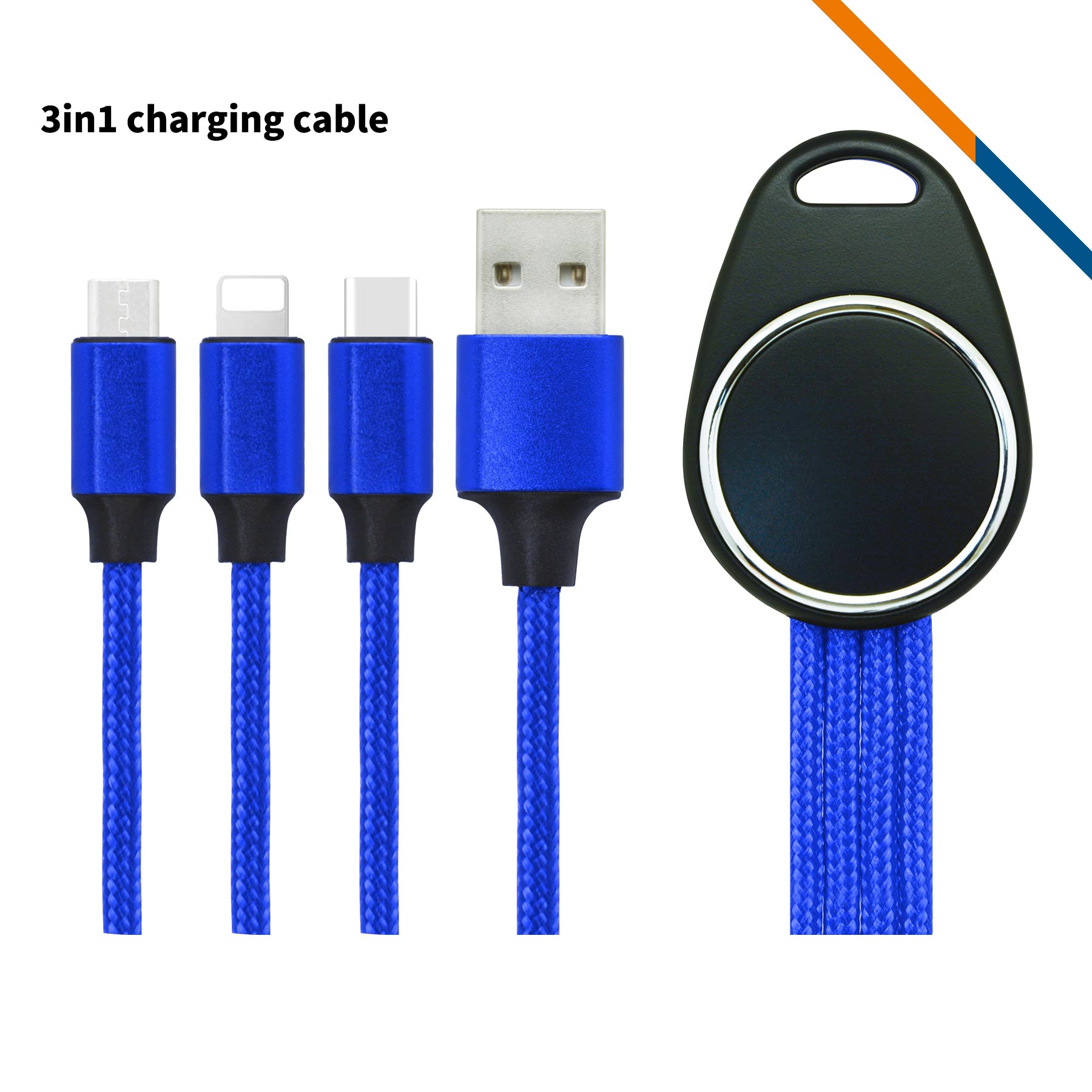 Hamilton Keychain Light Up Charging Cable 18