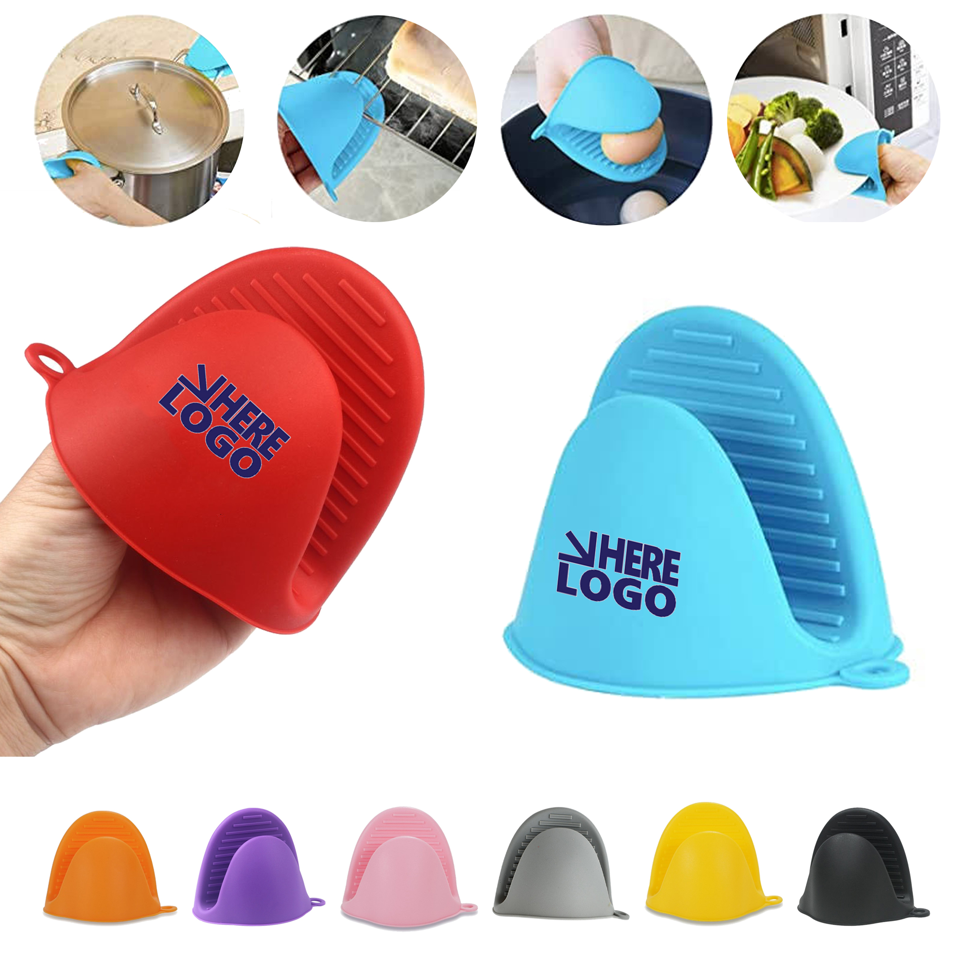 MOQ 20 PCS Oven Mitts 1pc 3