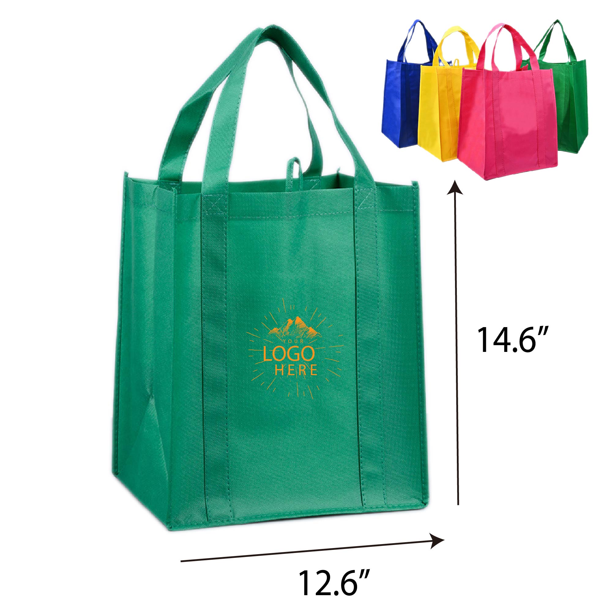 Hanging Hook Non-Woven Shopper Tote 5