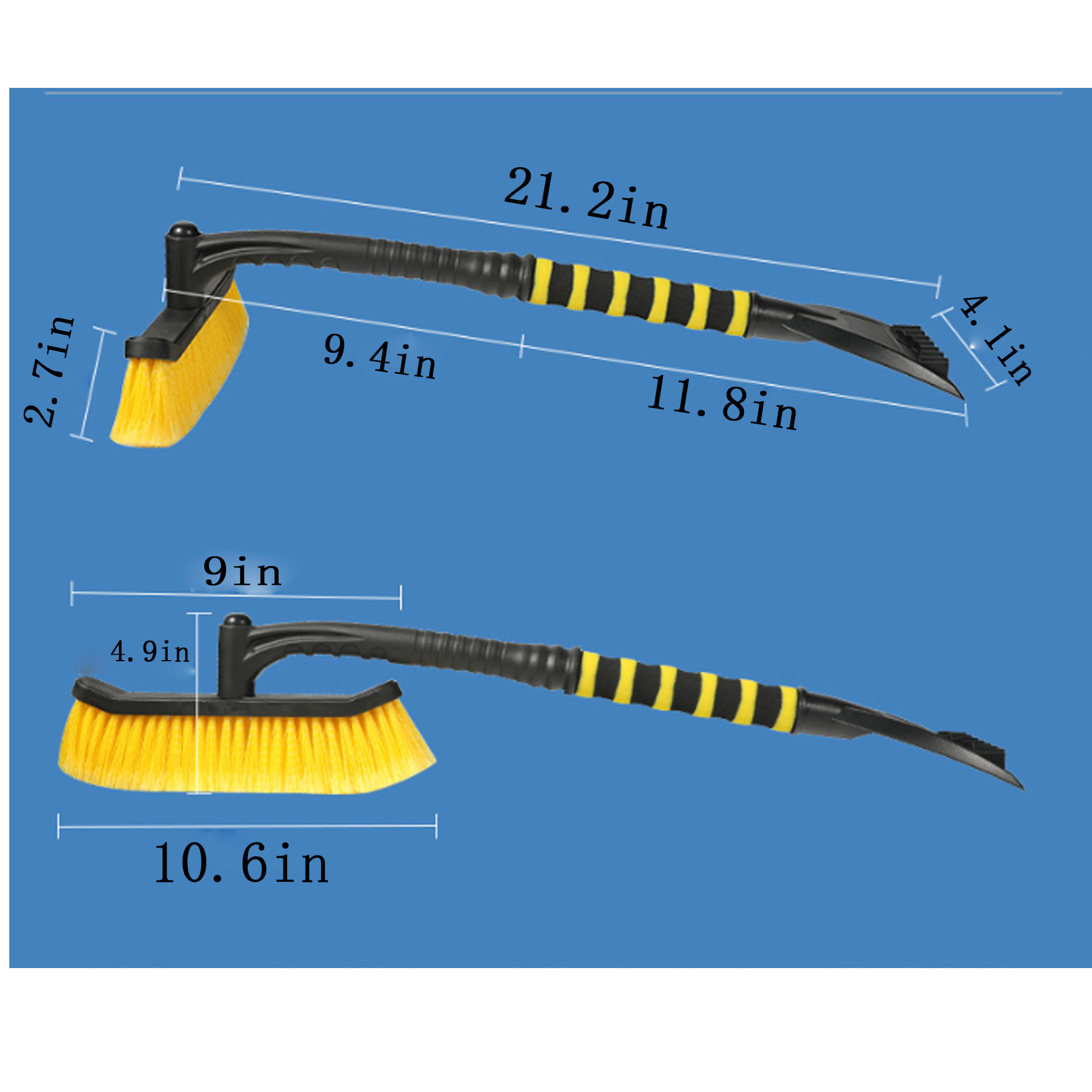 Abs Multi-Angle Rotating Cleaning Brush For Efficient Car And Home Cleaning 7