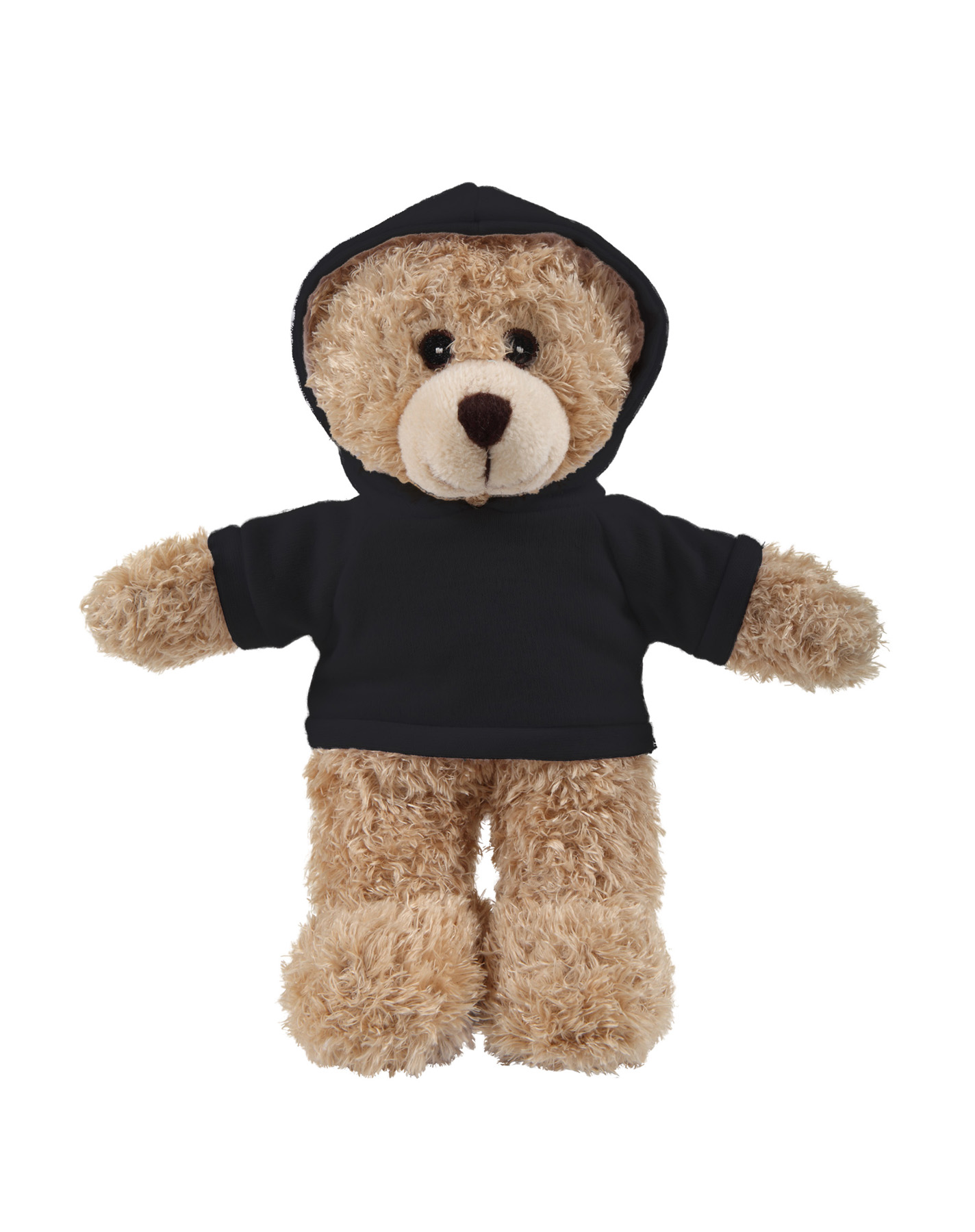 soft plush Tan Bear with hoodie 54