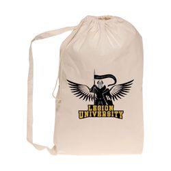 Natural Cotton Laundry Bag (Full Color Imprint)