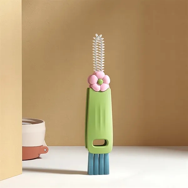 3 in 1 Cup Lid Cleaning Brush for Commutes, Fitness and Travel 2