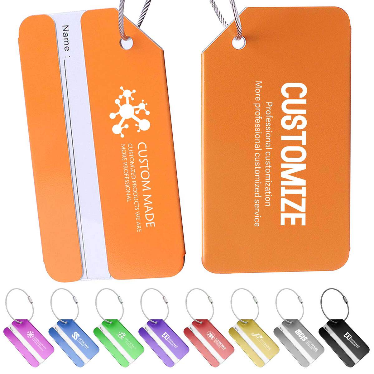 Aluminum Alloy Luggage Tags