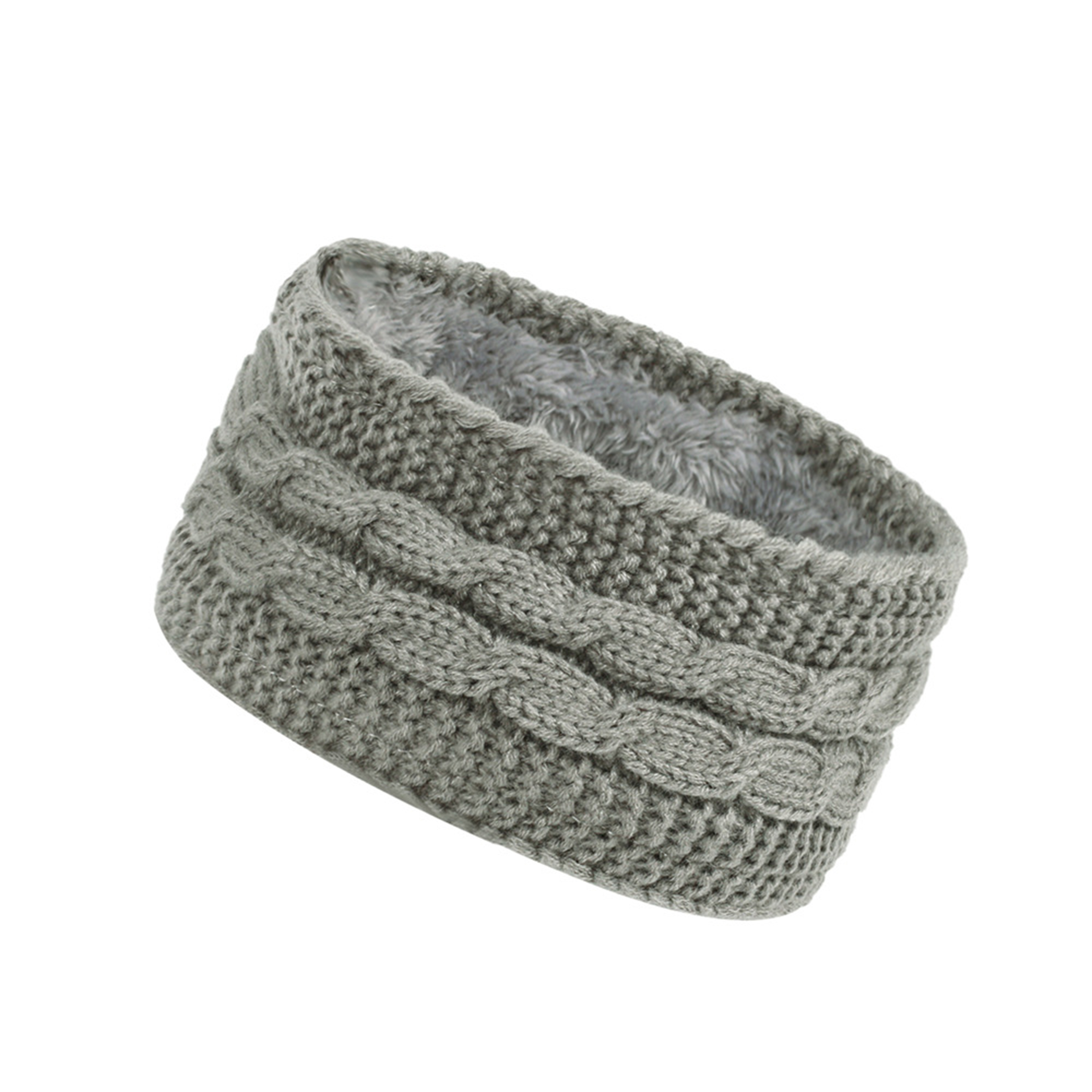 Acrylic Winter Velvet Knit Sports Headband 24