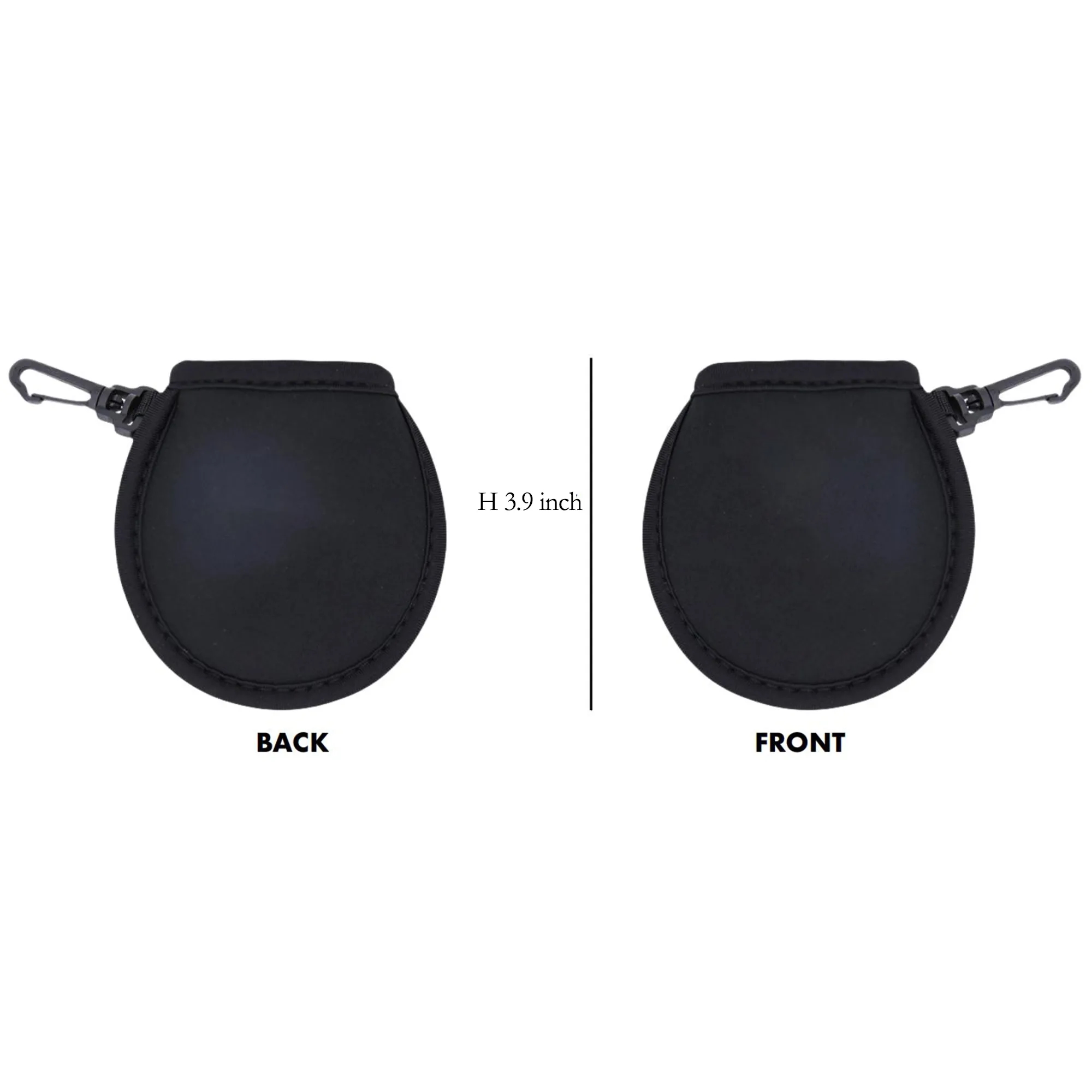 Full Color Golf Ball Cleaner Pouch MOQ 50 7