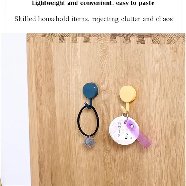 Custom 3 inch Plastic Self-Adhesive Hook — Colorful Home Storage Real Estate Giveaway 2