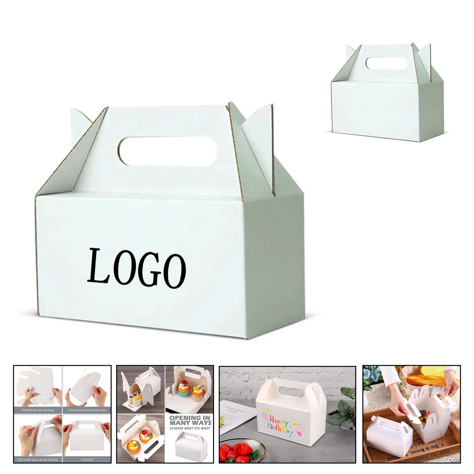 Gift Box With Handle