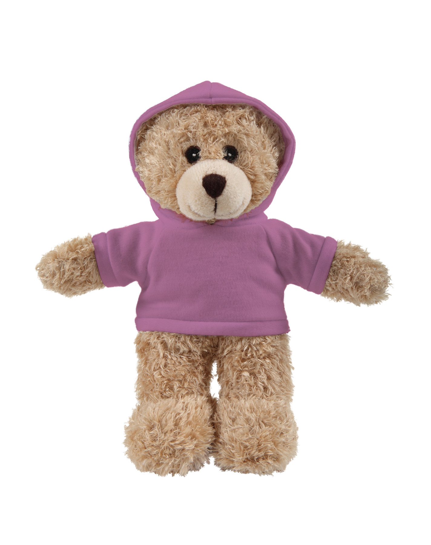 soft plush Tan Bear with hoodie 48
