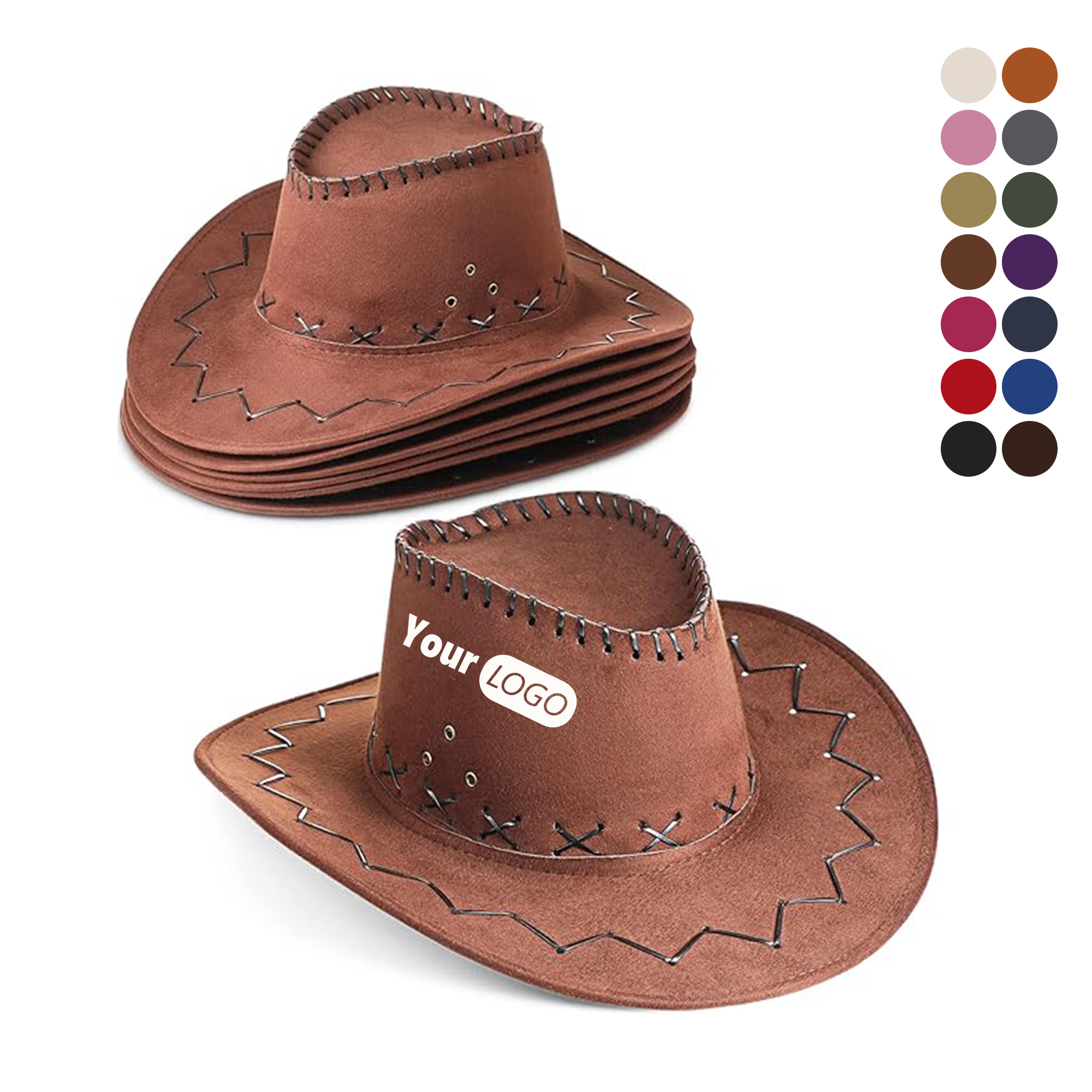 Costume Party Western Cowboy Cowgirl Hat 3