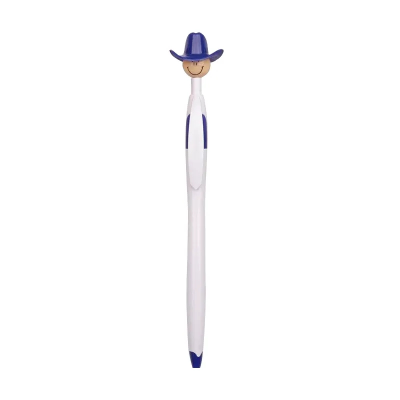 Cowboy Hat Smiley Ballpoint Pens 6