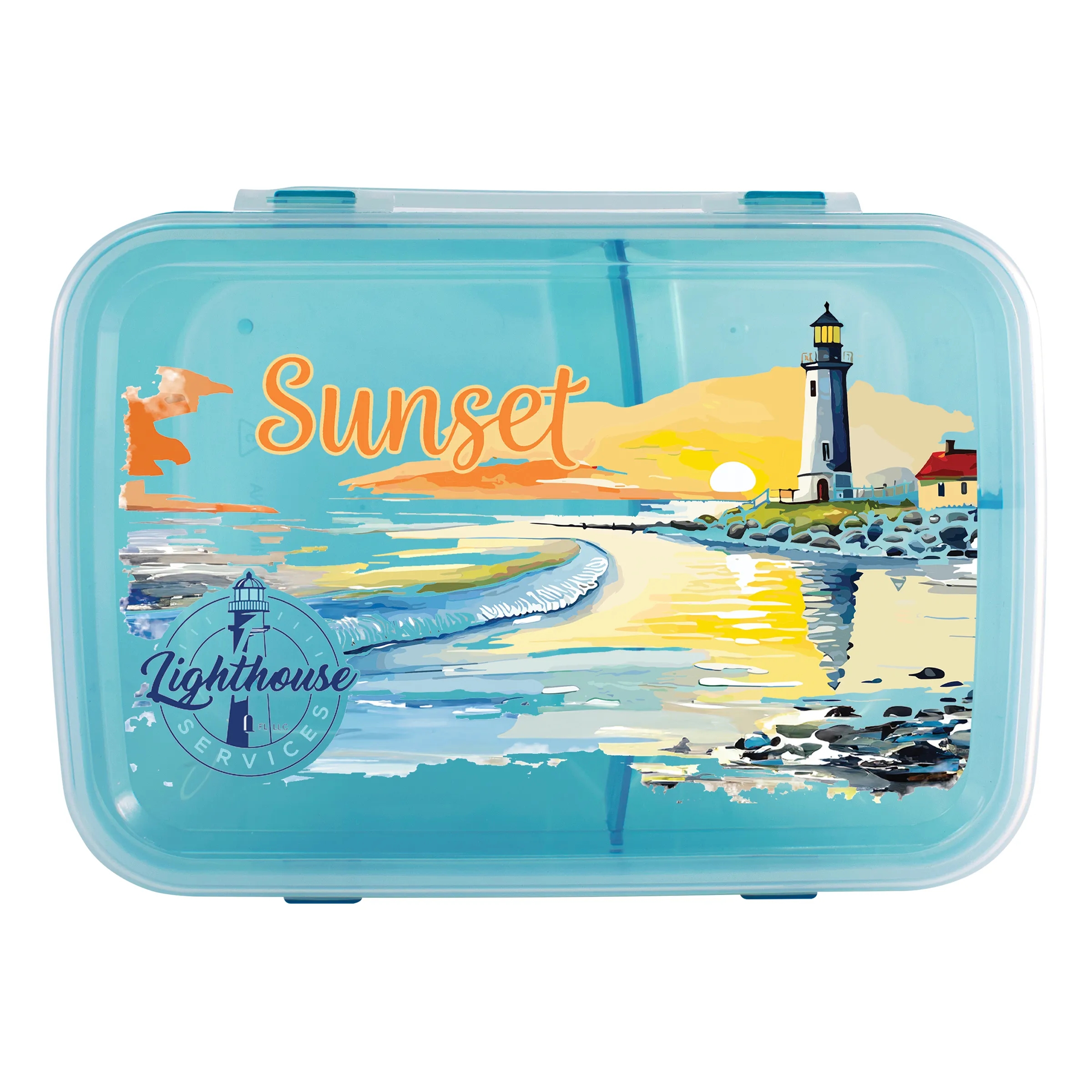Full Color Translucent Lunch Container 16