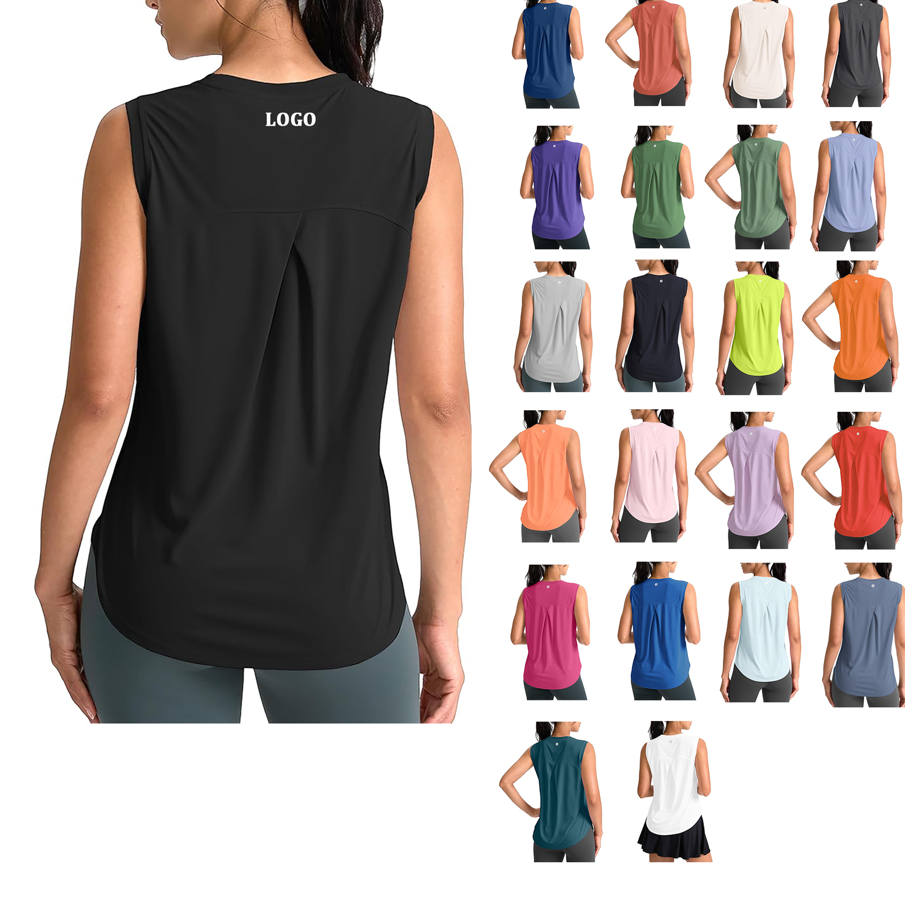 Women's Sleeveless Sports Top 47