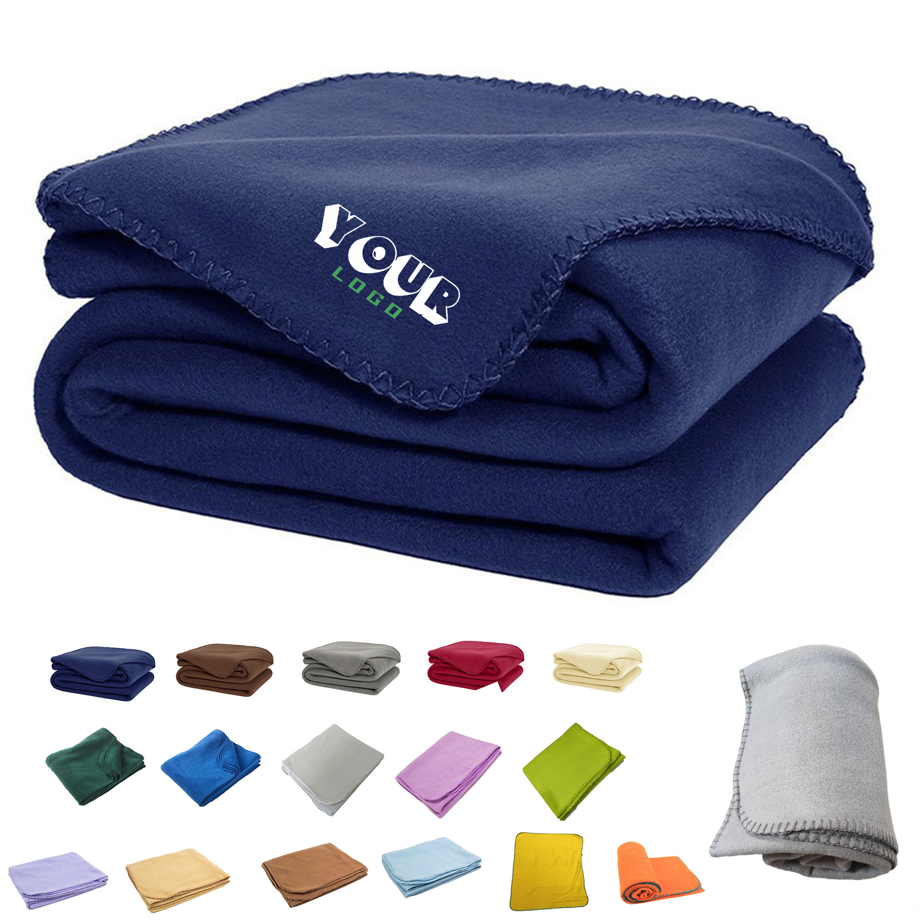 Cozy Polar Fleece Airline Blanket