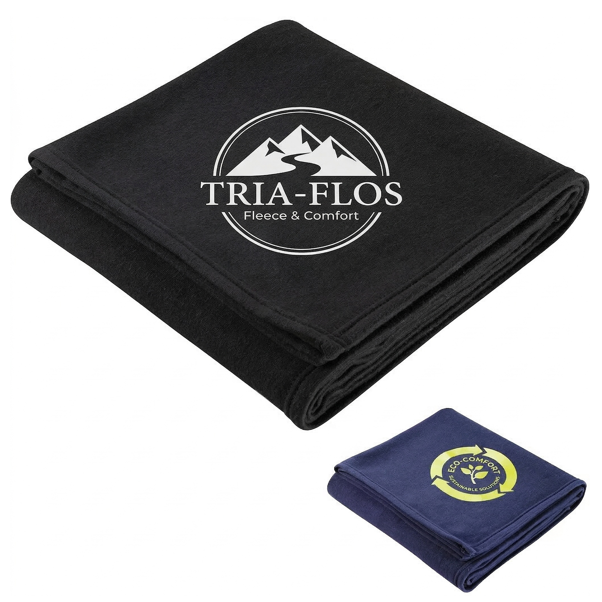 Folded Fleece Blanket