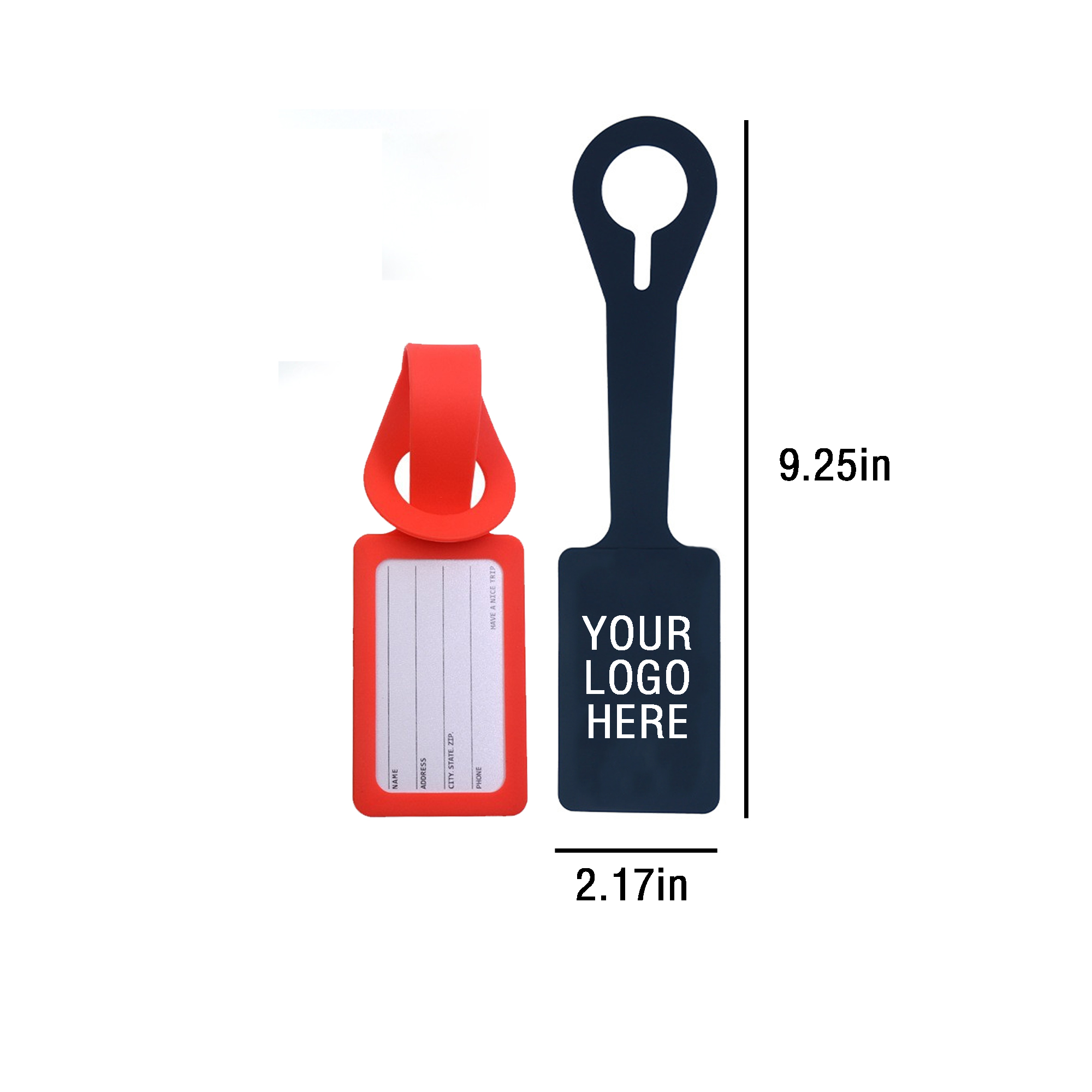 Silicone Luggage Tags 4