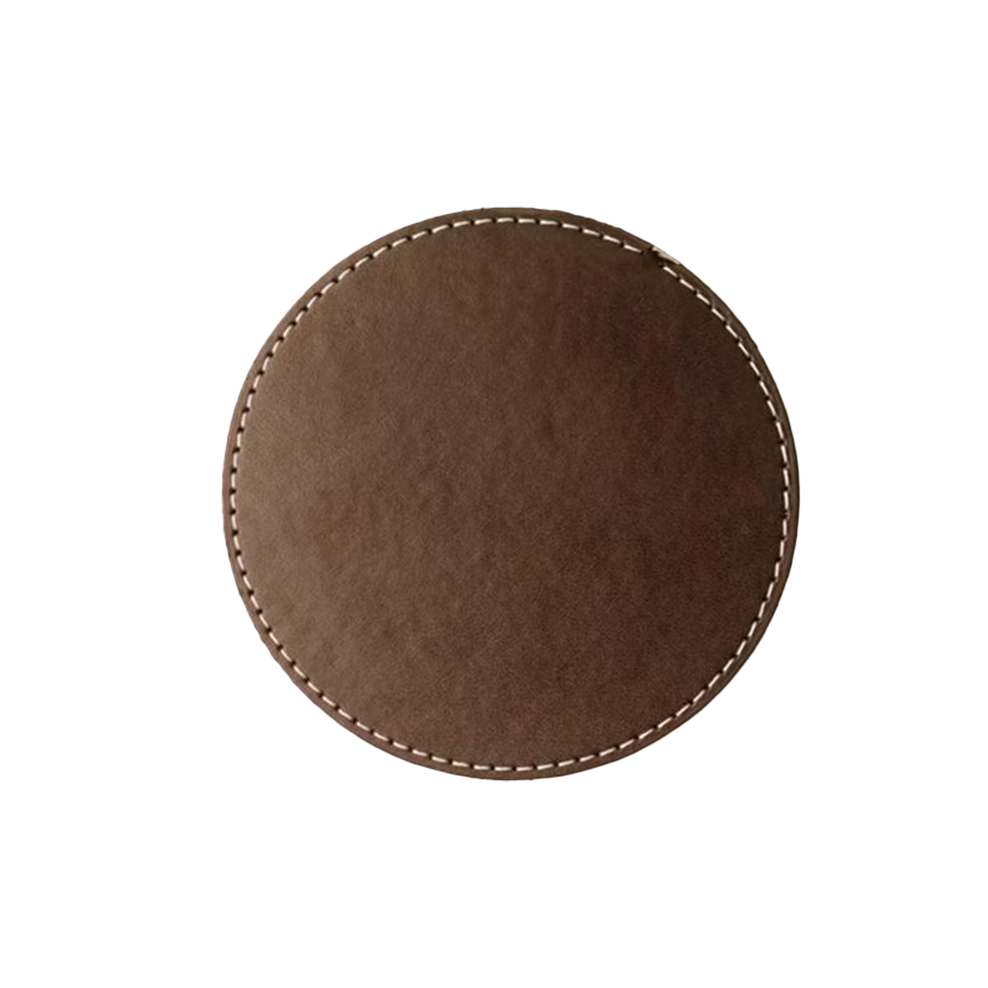 2.9 " Round Leather Coasters 10