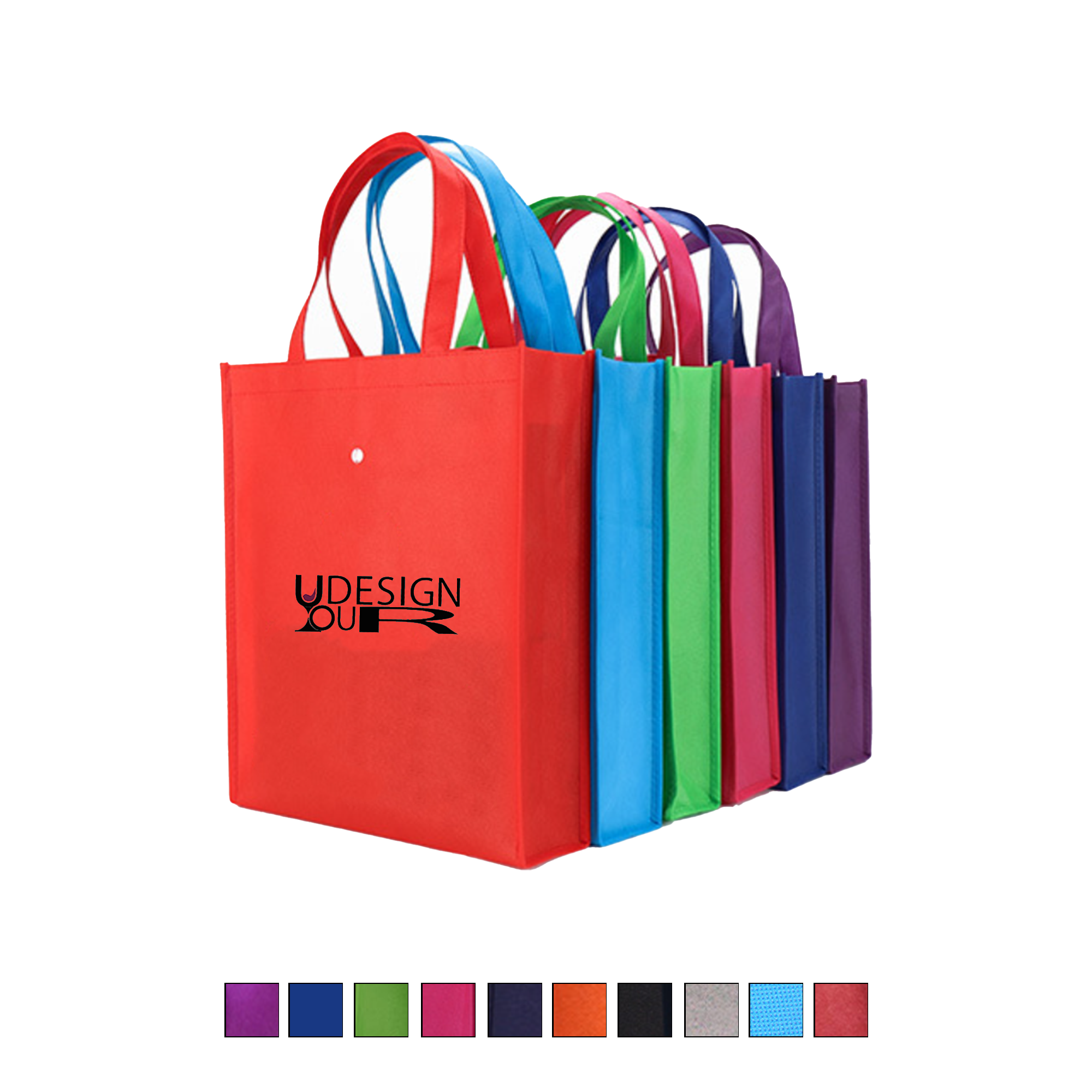 Foldable Non Woven Gift Tote Bags 3