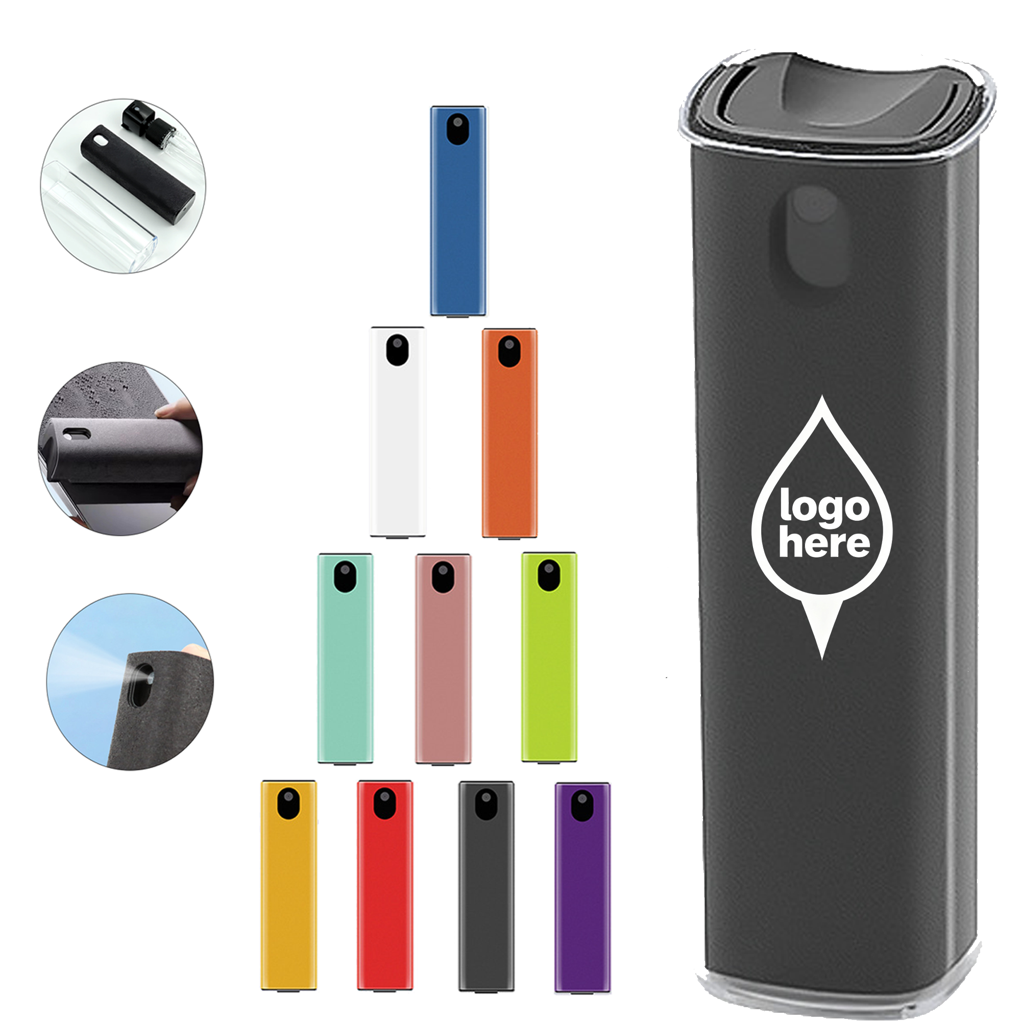 Pocket Sized Screen Cleaner with Microfiber 5