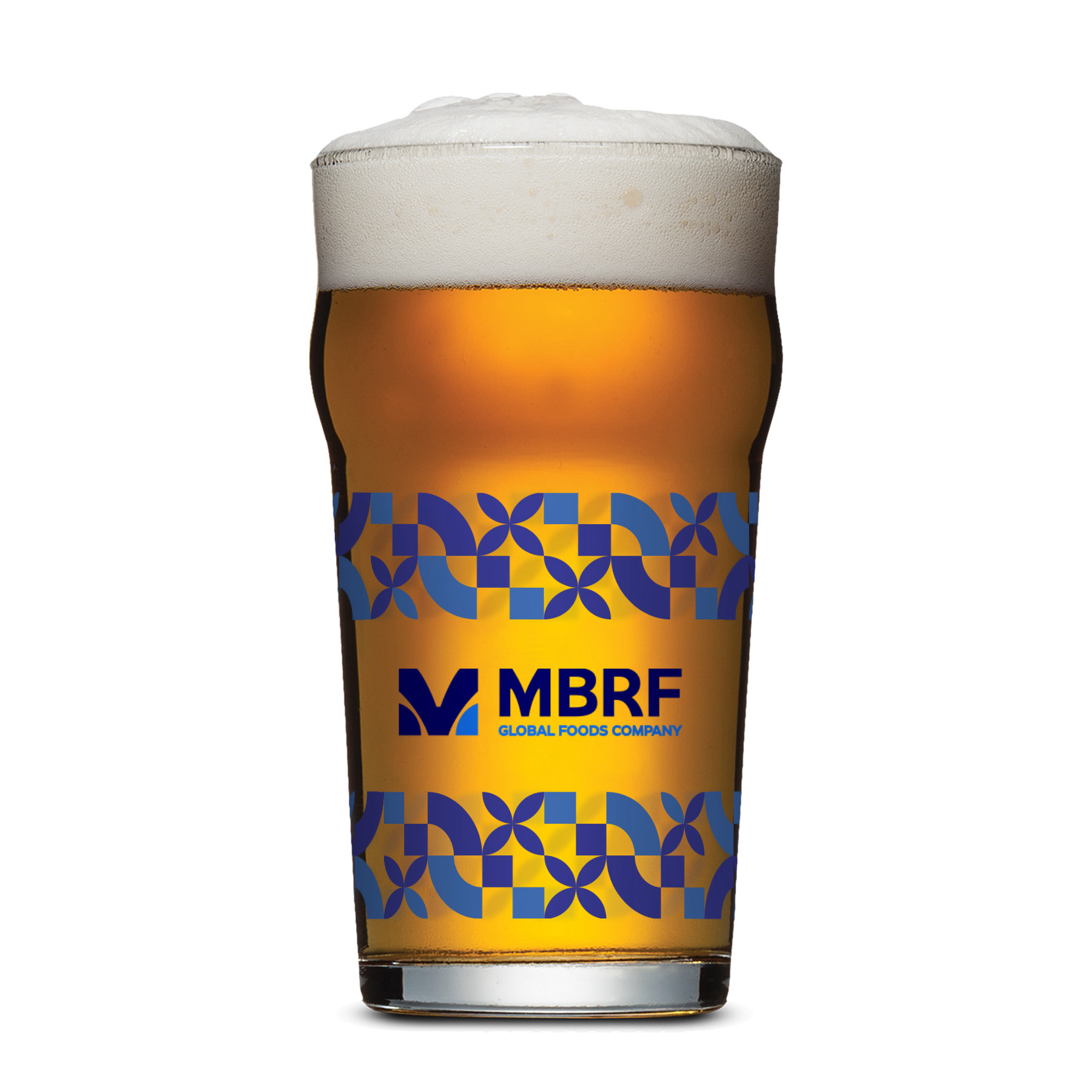 Burckhardt Beer Glass - VividPrint