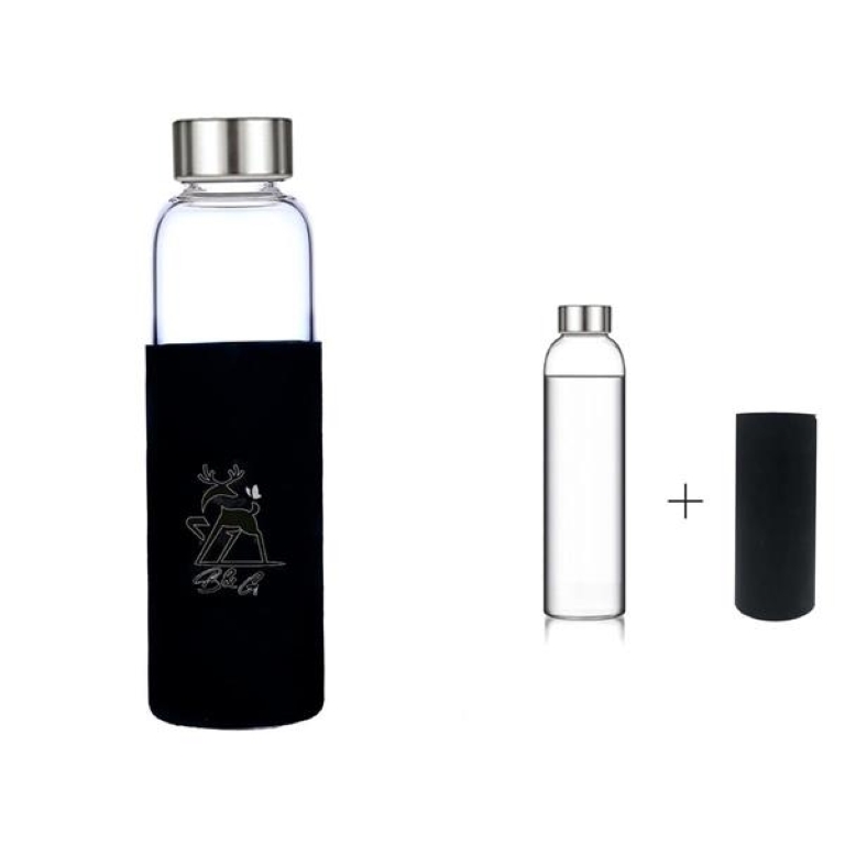 18oz Glass Tumblers with Silicone Protective Sleeve