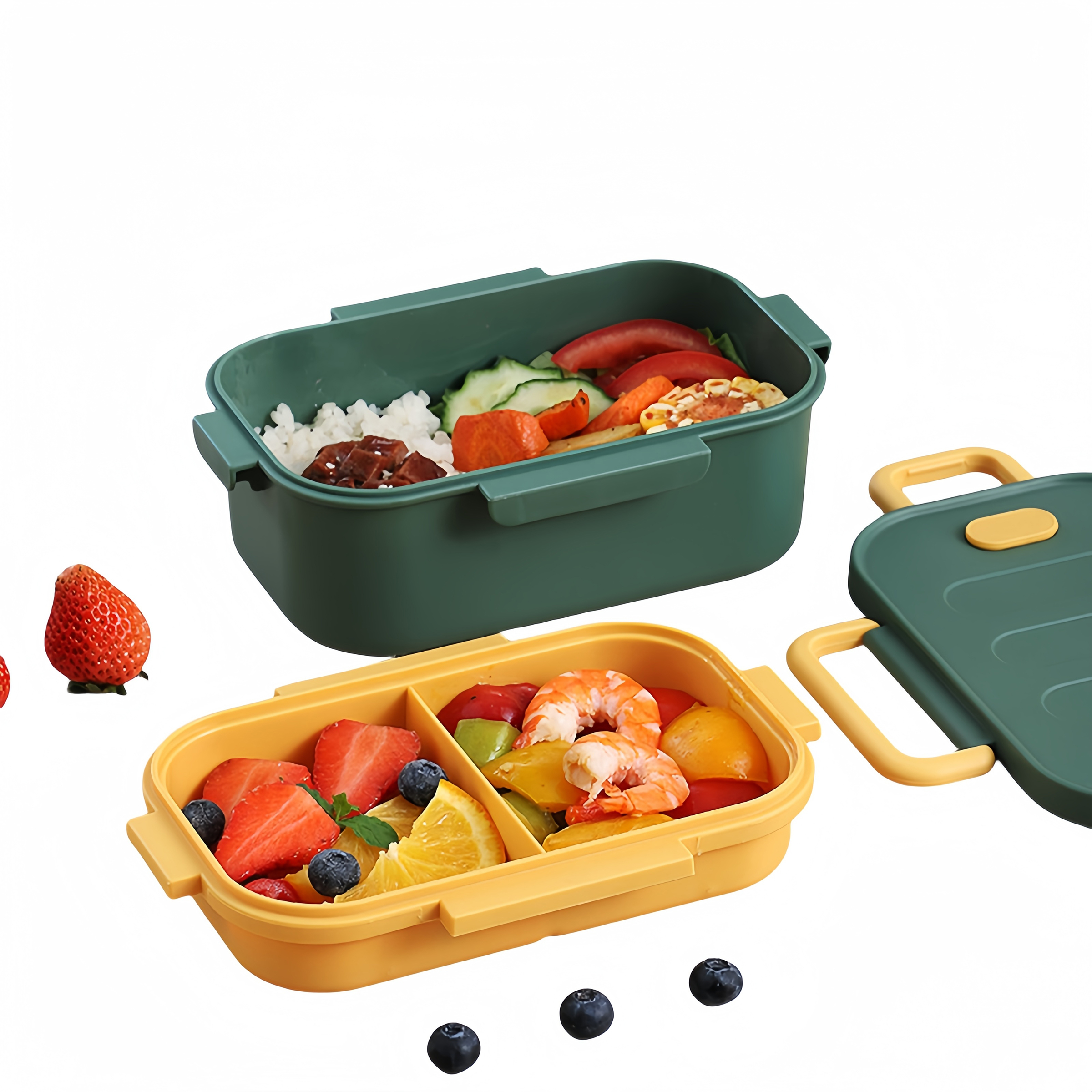 Durable 34OZ Meal Prep Lunch Box 9
