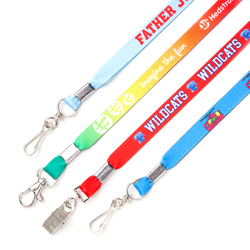 1/2" Dye Sublimated Youth Lanyard with Breakaway