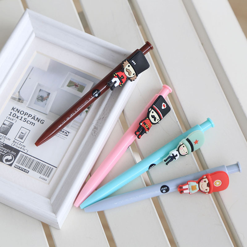 Soldier Cartoon Gel Pen
