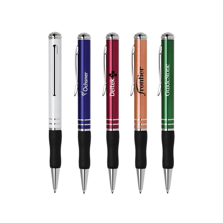 Aluminum Twist Action Metal Pen, Ballpoint pen