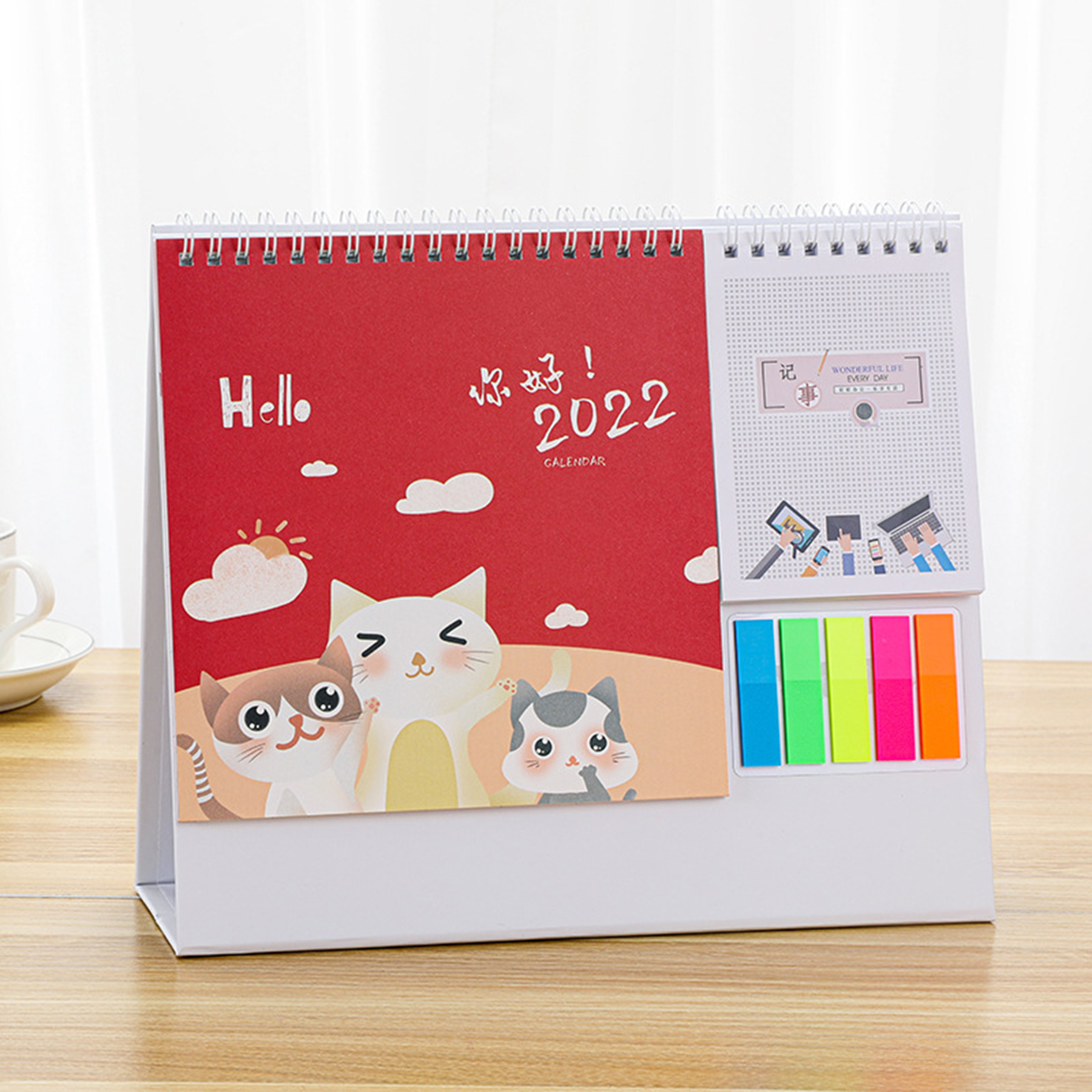 Standing Desktop Calendar
