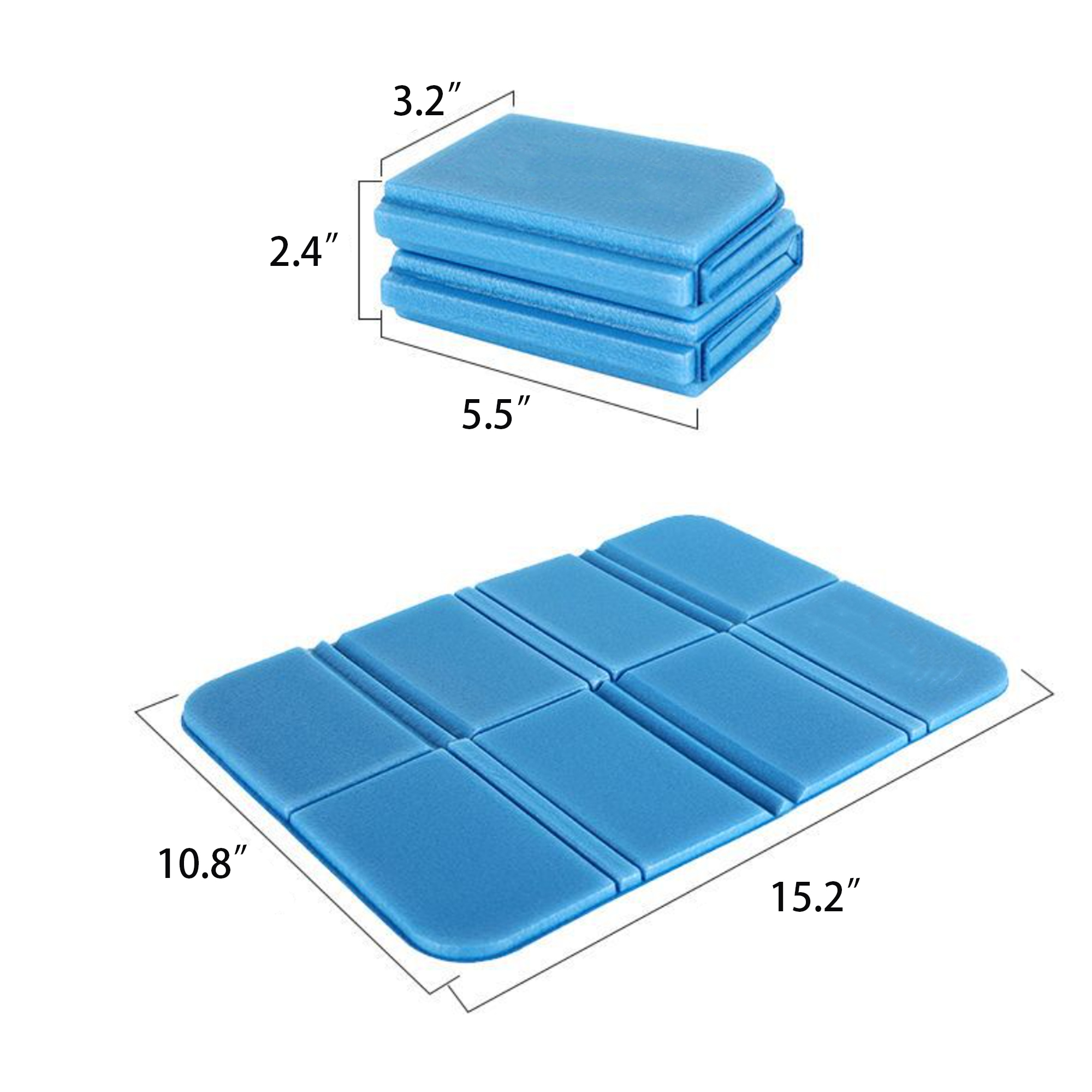 Foldable Rectangular Stadium Seat Cushion MOQ 50 7