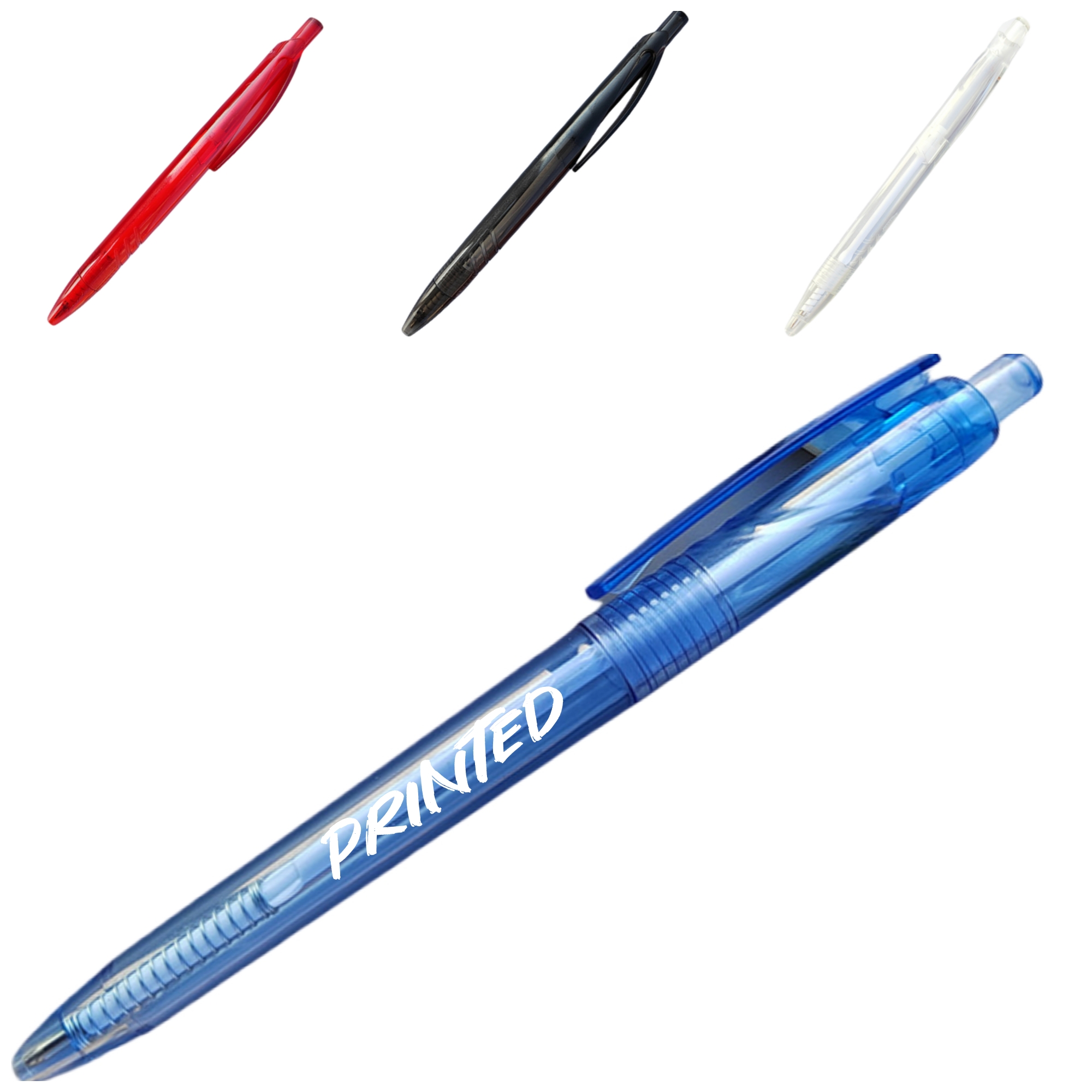 Press The Colored Plastic Ballpoint Pen 7