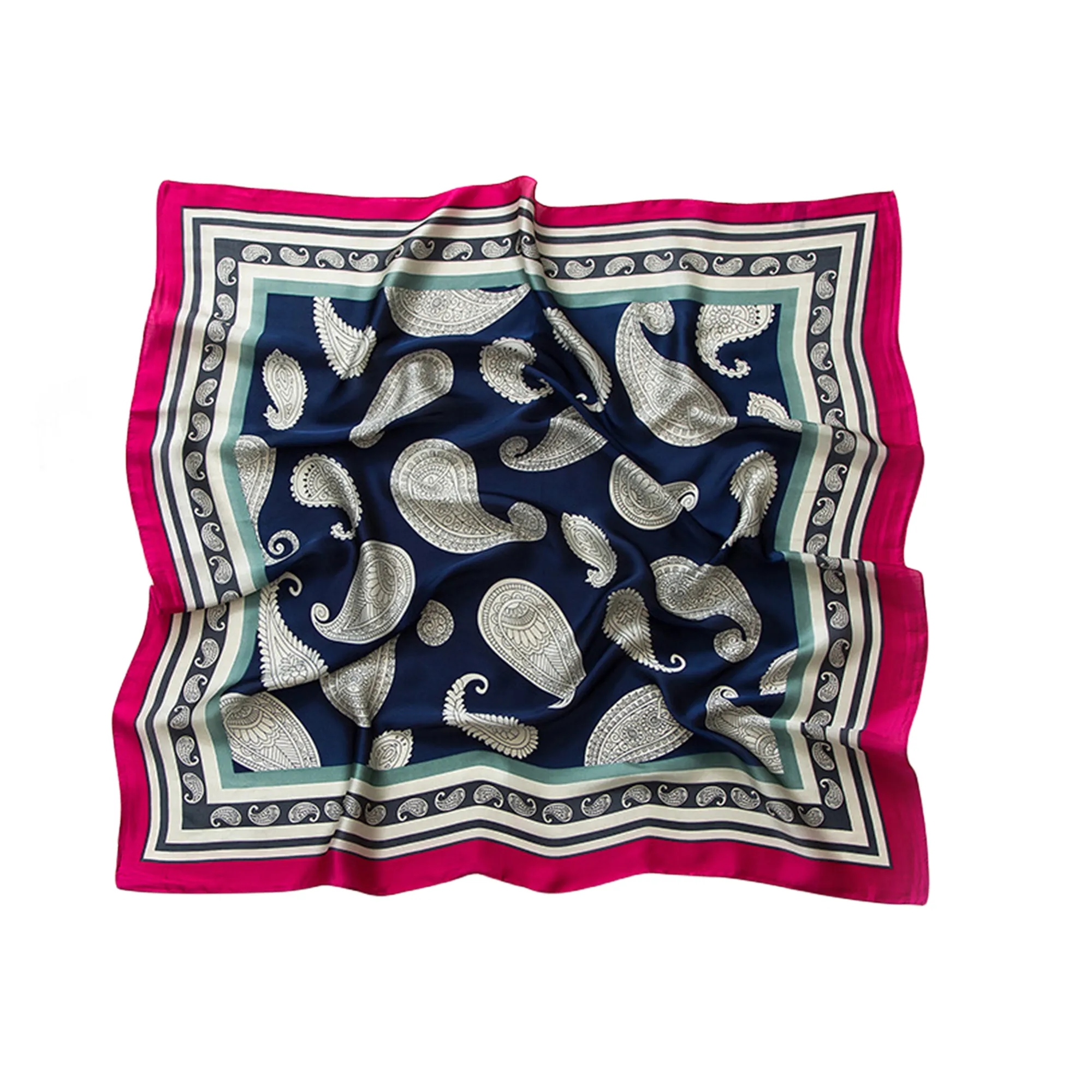Imitated SilkSquare Scarf 4