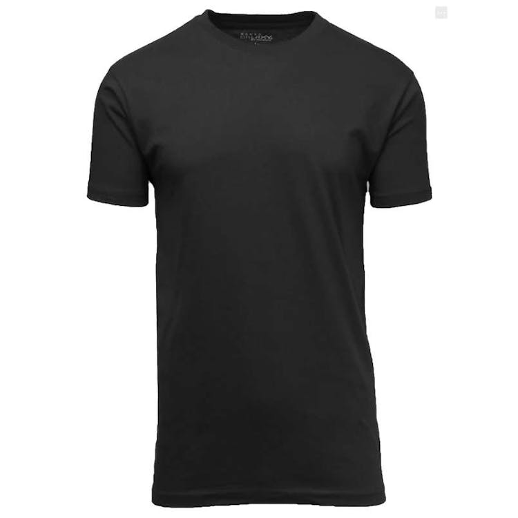 Men's Crew Neck Tees - Black 2XL 3