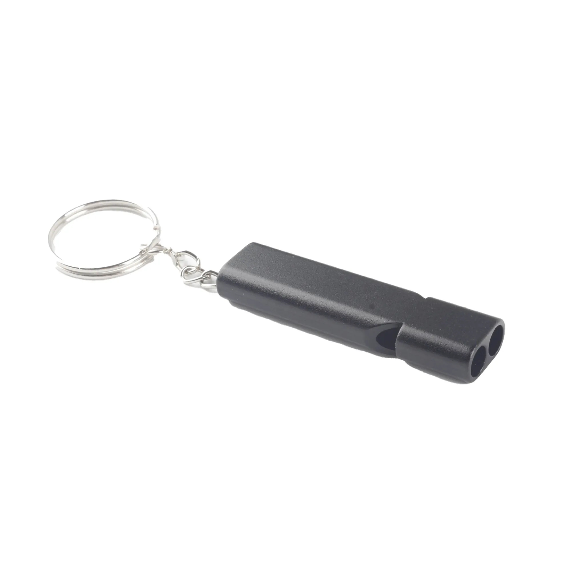 MOQ 10 Double Hole High Frequency Aluminum Alloy Whistle 27
