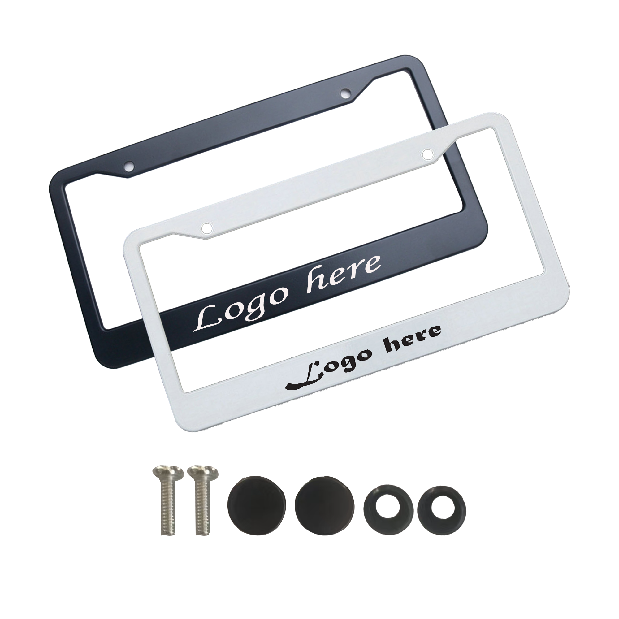 Easy-to-Install Stainless Steel License Plate Frame 3