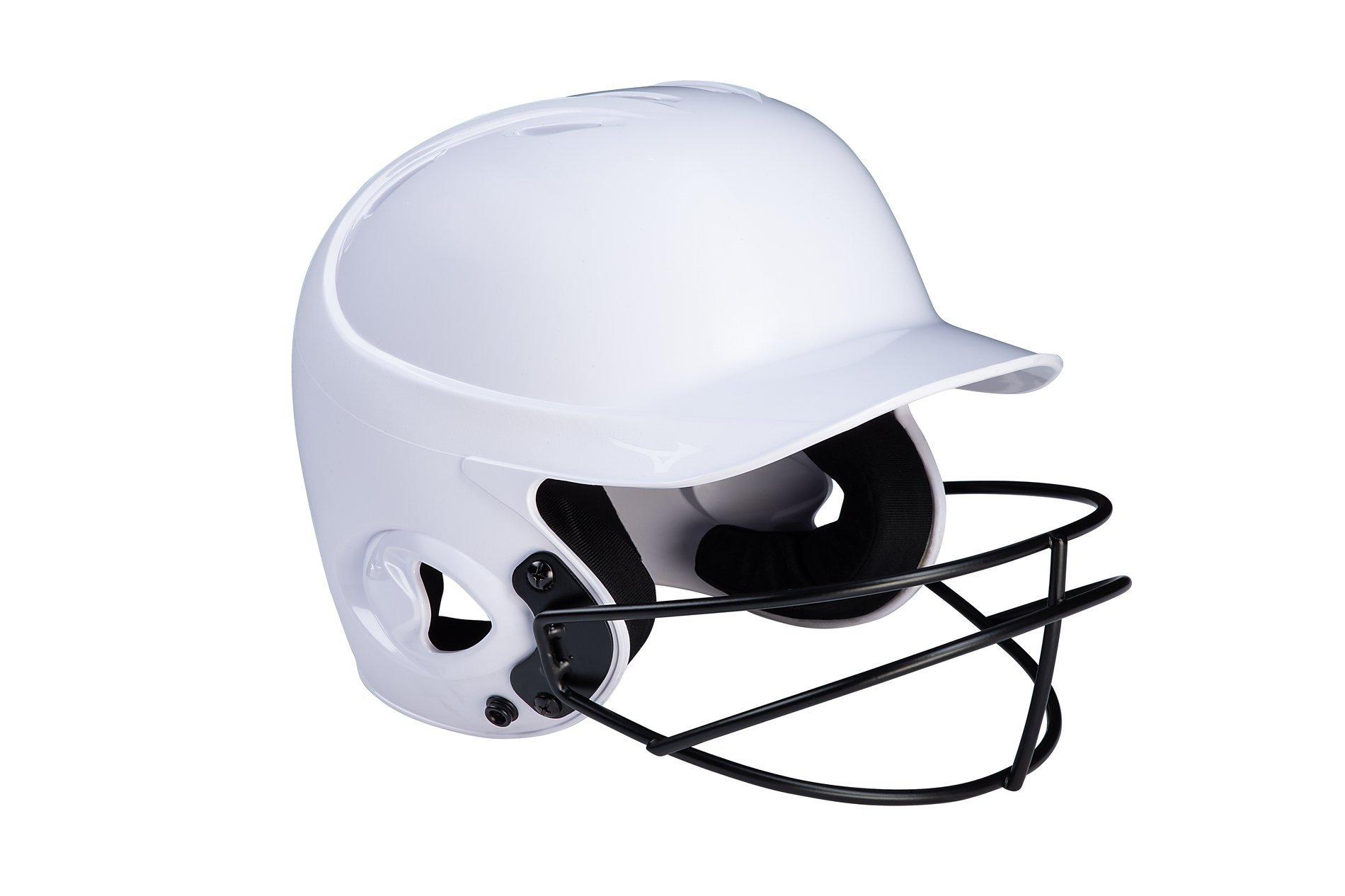 MVP Series Solid Youth Batting Helmet with Fastpitch Softball Mask 8