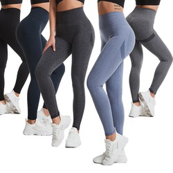 Woman seamless yoga pants