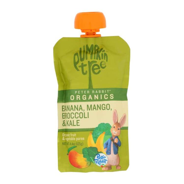 Peter Rabbit Baby Food 10pk - Kale Broccoli Mango 3