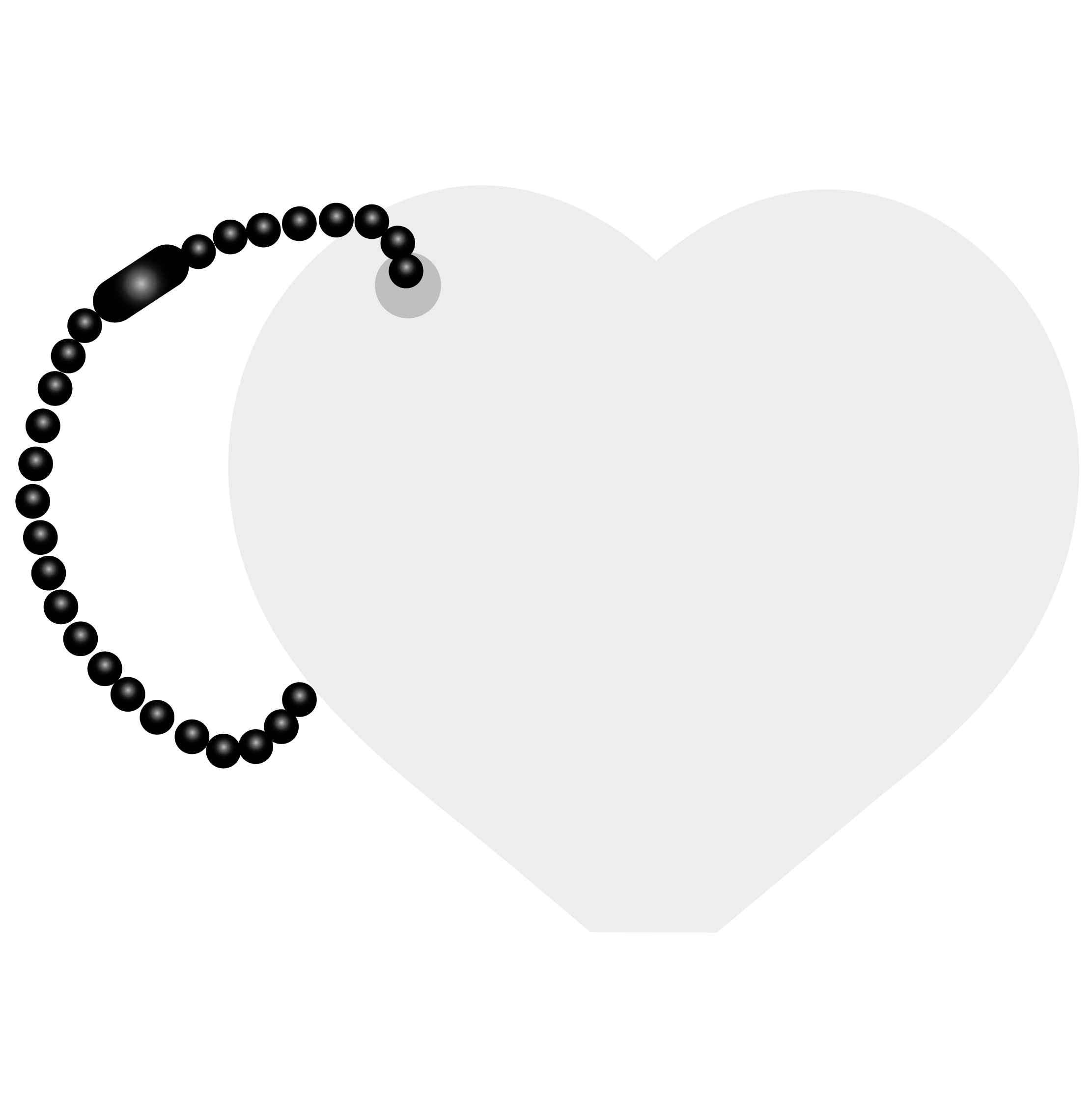 Heart Key Tag 26